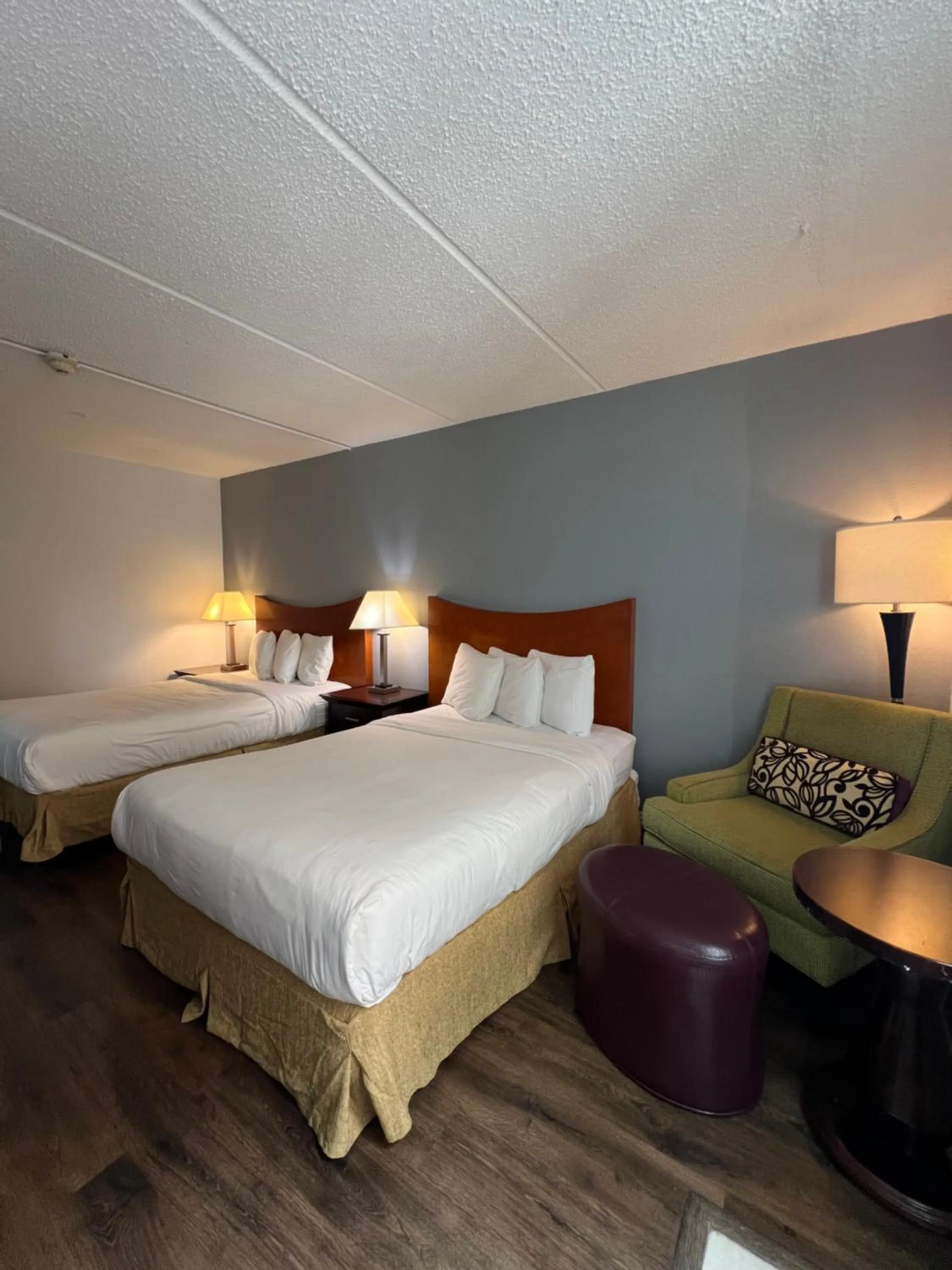 View (from property/room), Bed in The Grand Hotel Spindletop