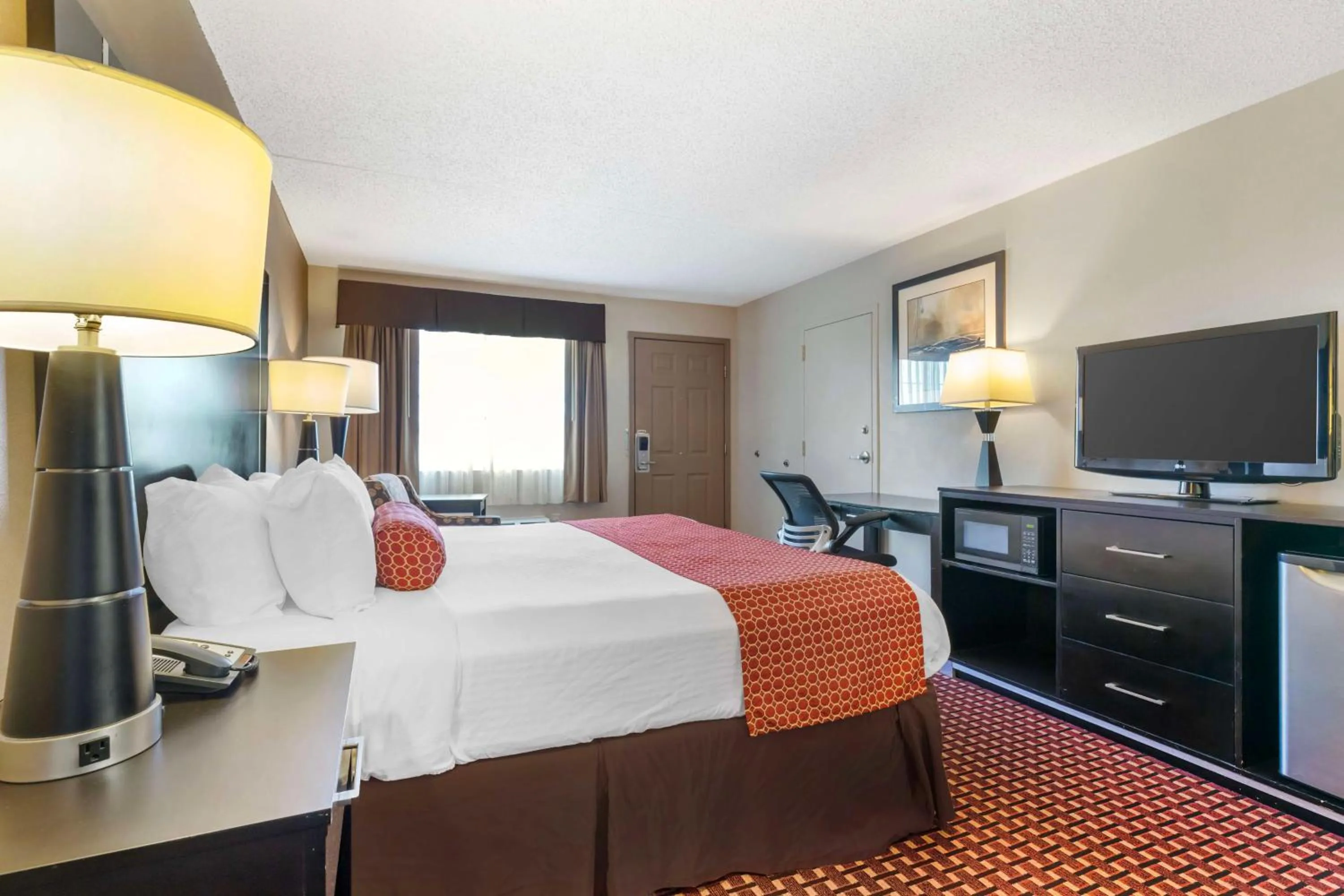 Bedroom, Bed in Best Western Van Buren Inn