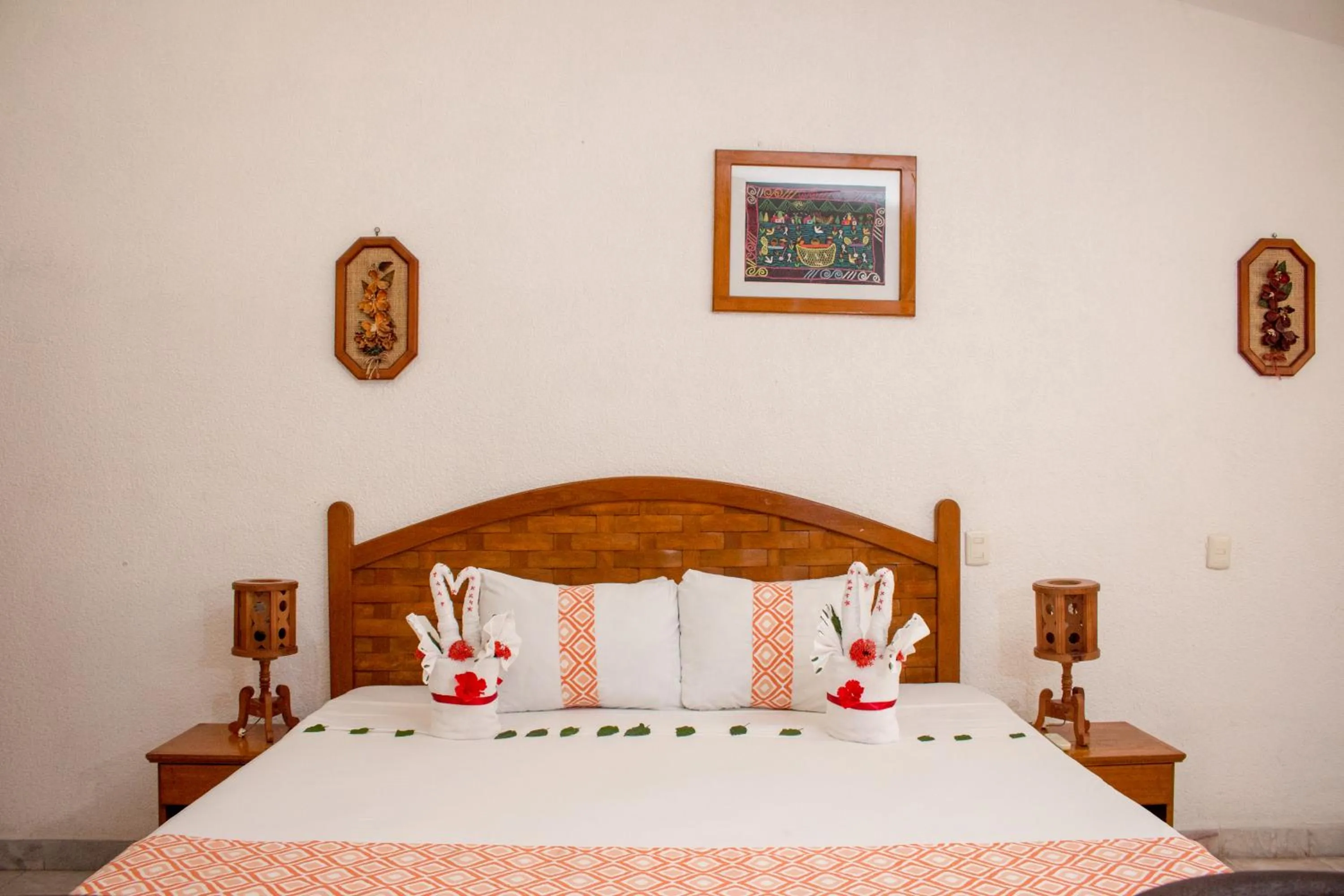 Bed in Villas Mercedes