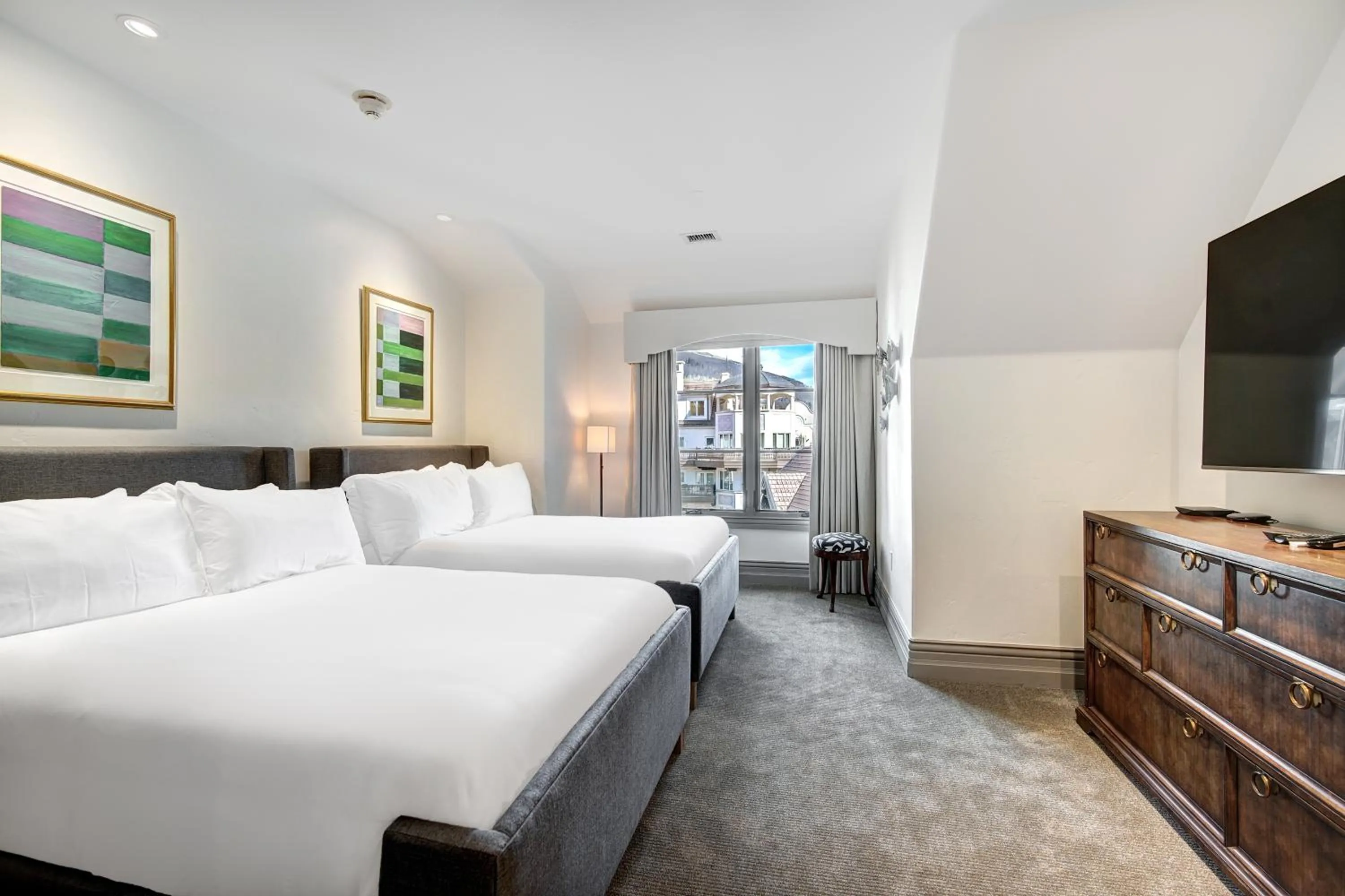 Bed in The Arrabelle at Vail Square, a RockResort, by Vail Resorts