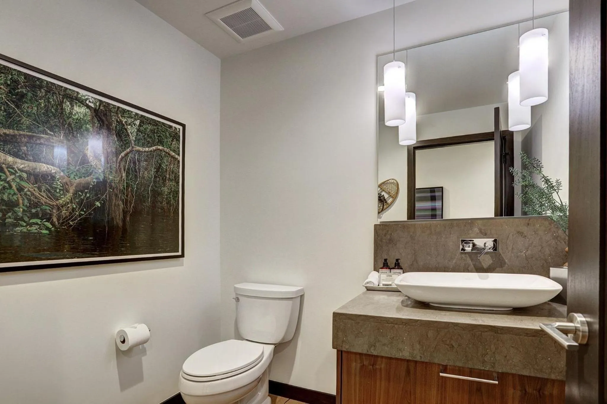 Bathroom in The Arrabelle at Vail Square, a RockResort, by Vail Resorts