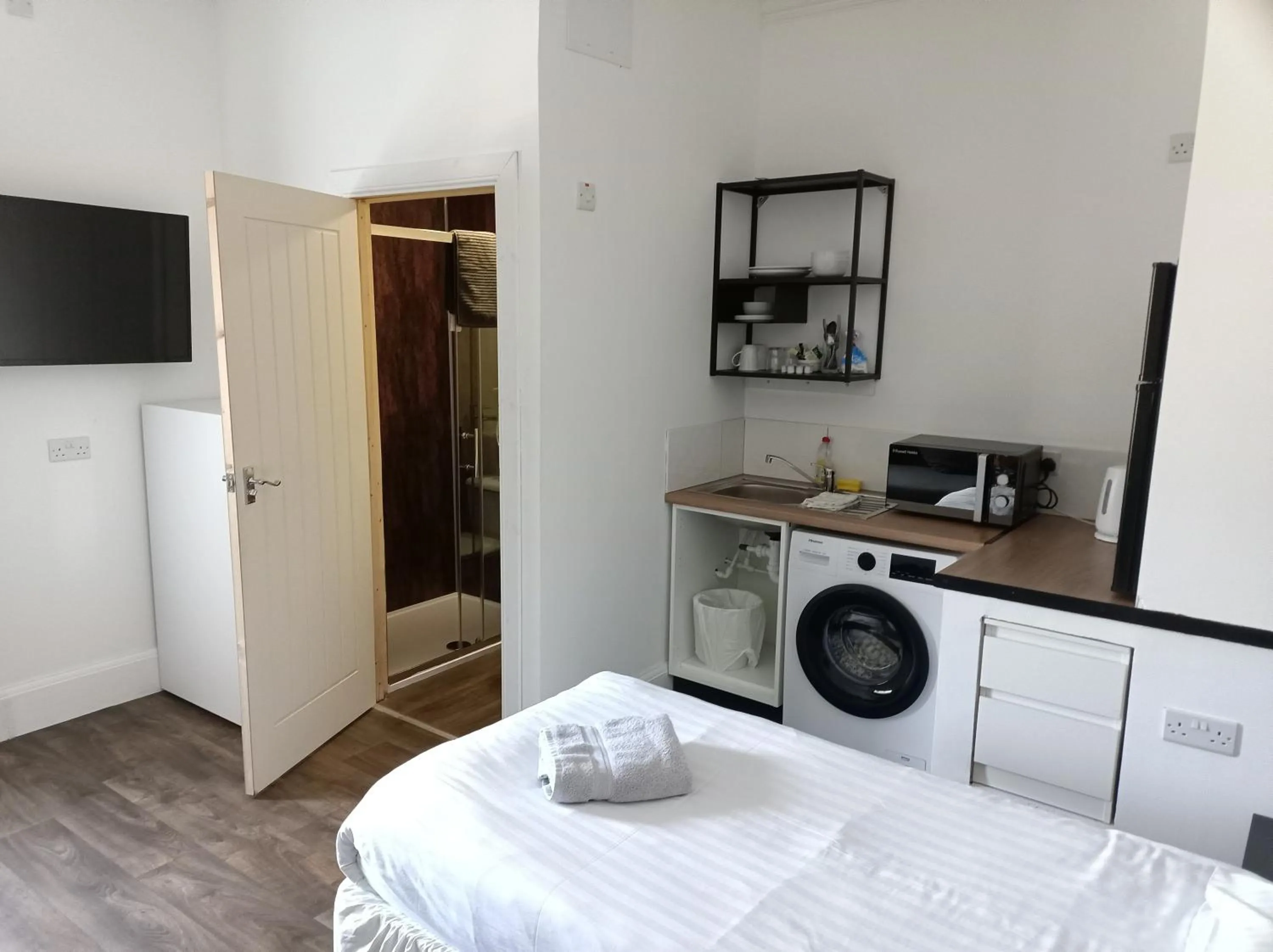 Bed in The Townhouse Self Catering