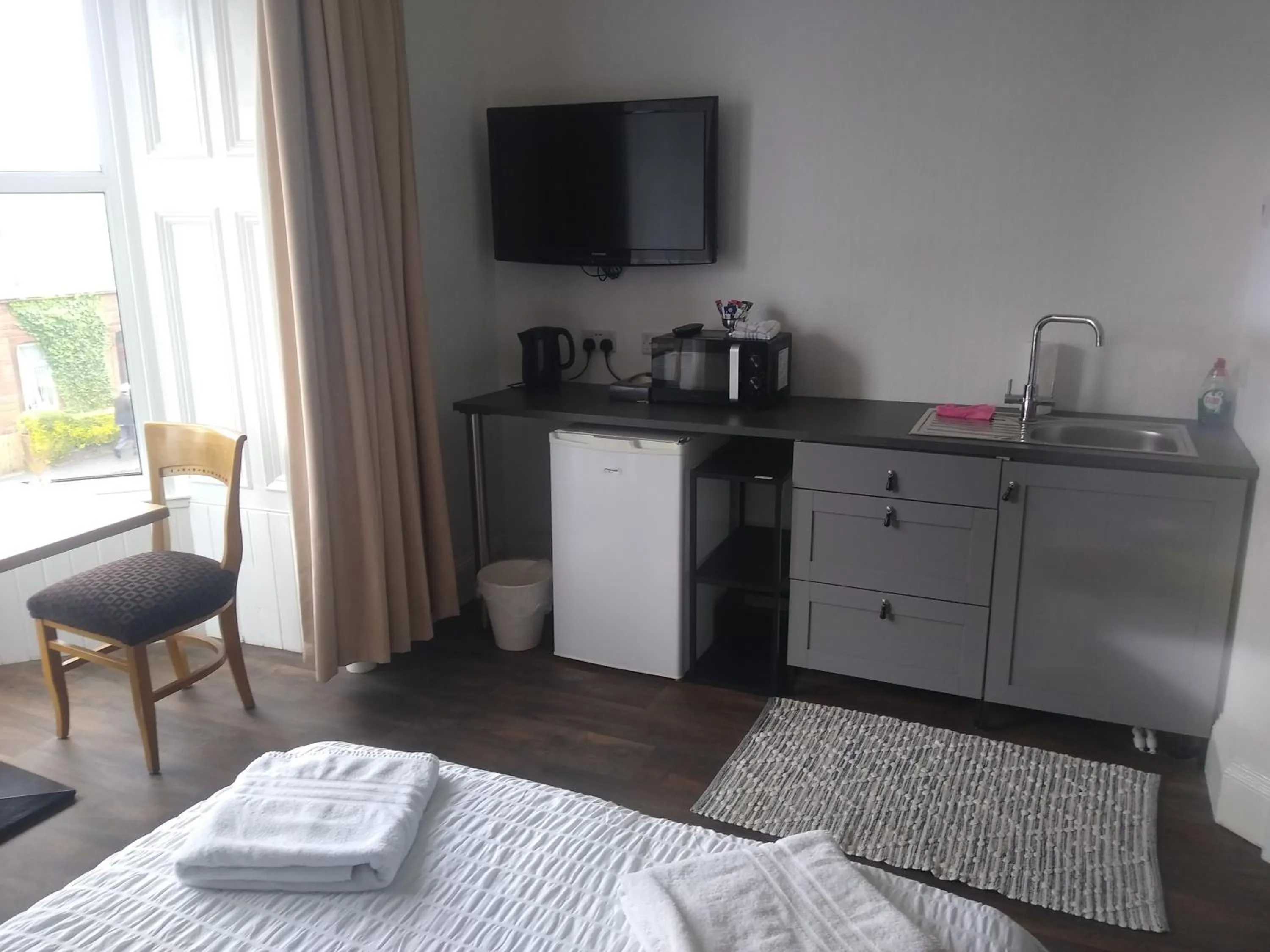 Bed in The Townhouse Self Catering