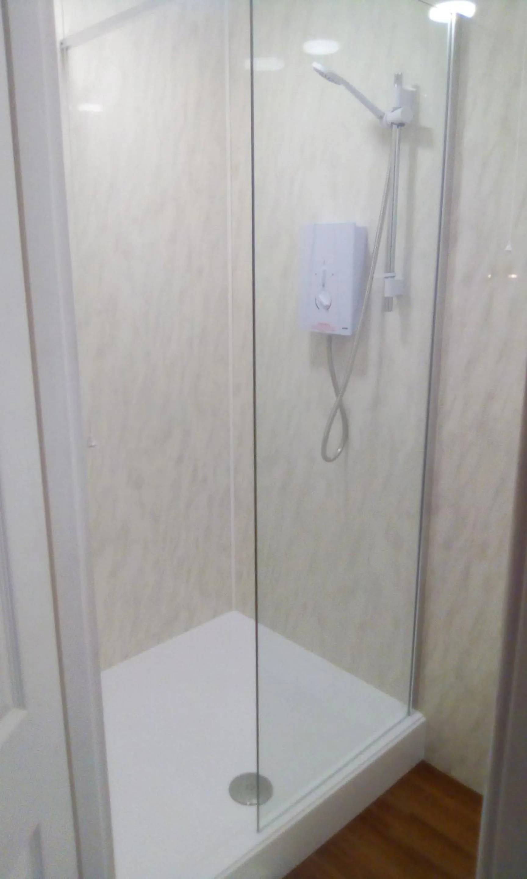 Shower in The Townhouse Self Catering