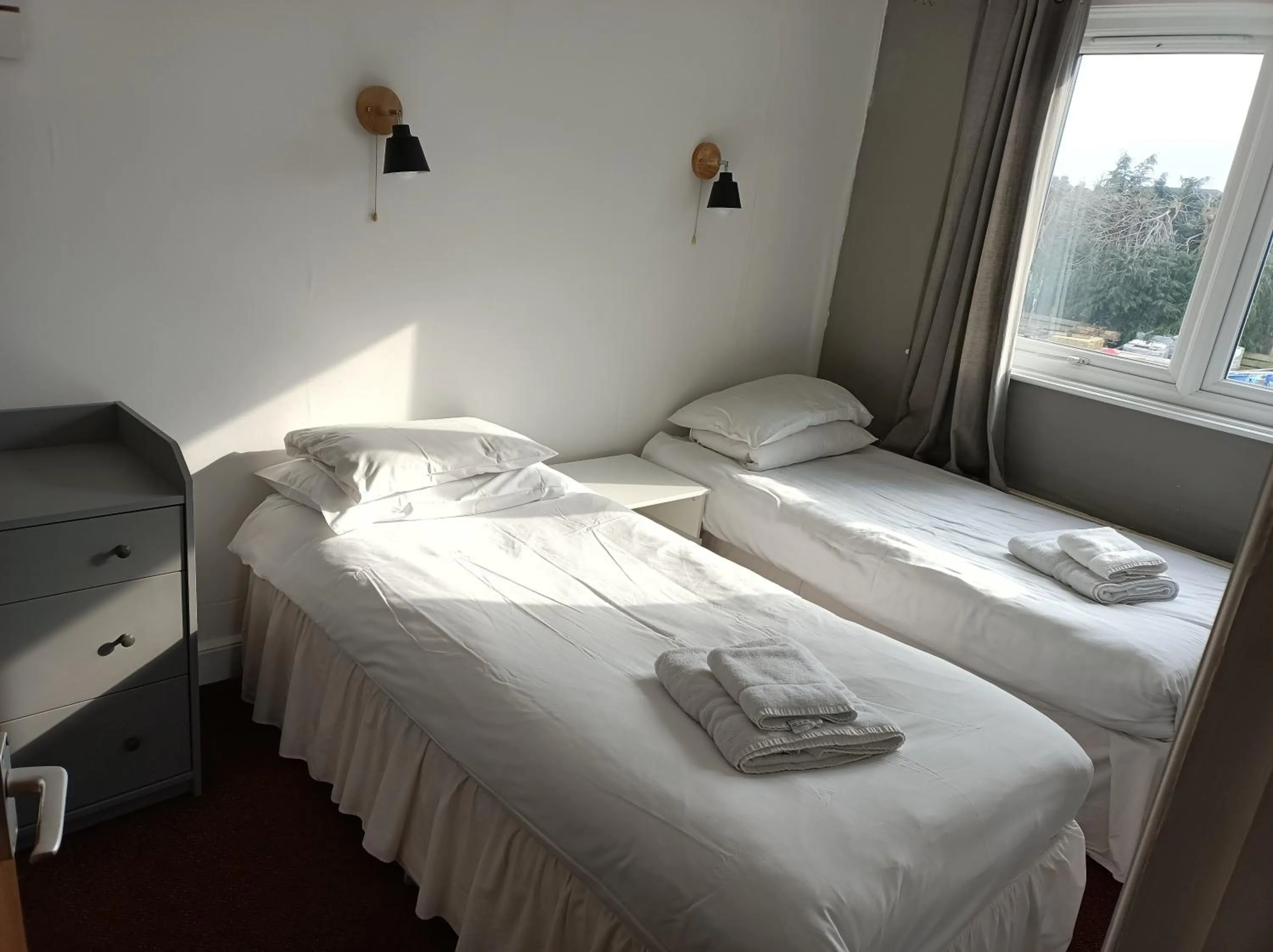 Bed in The Townhouse Self Catering