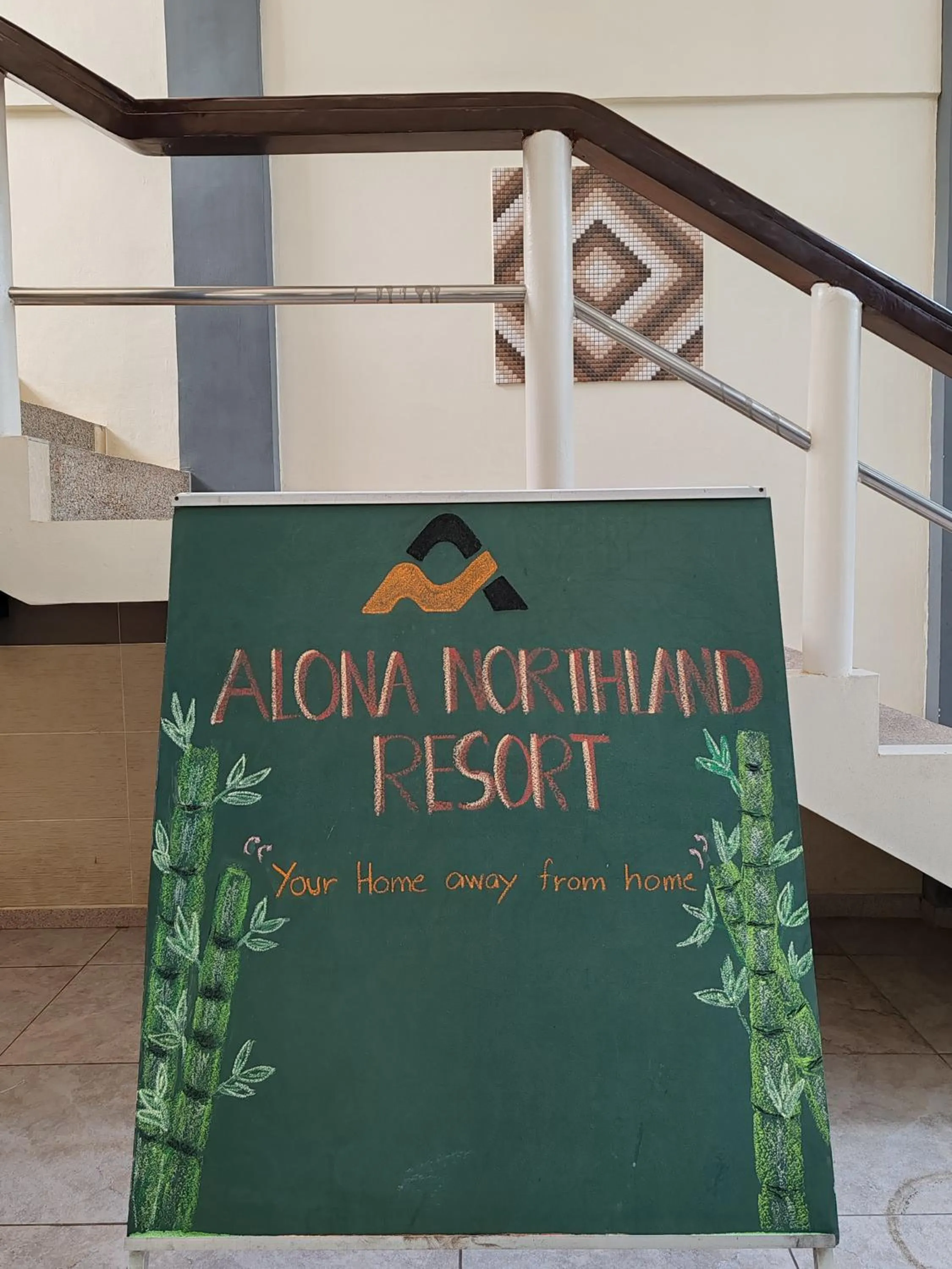 Text overlay in Alona Northland Resort