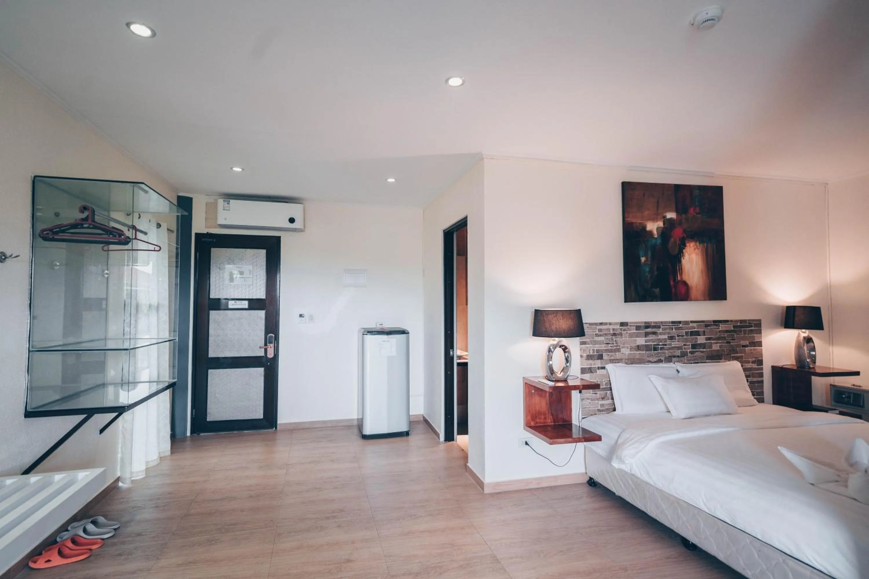 Bed in Alona Northland Resort