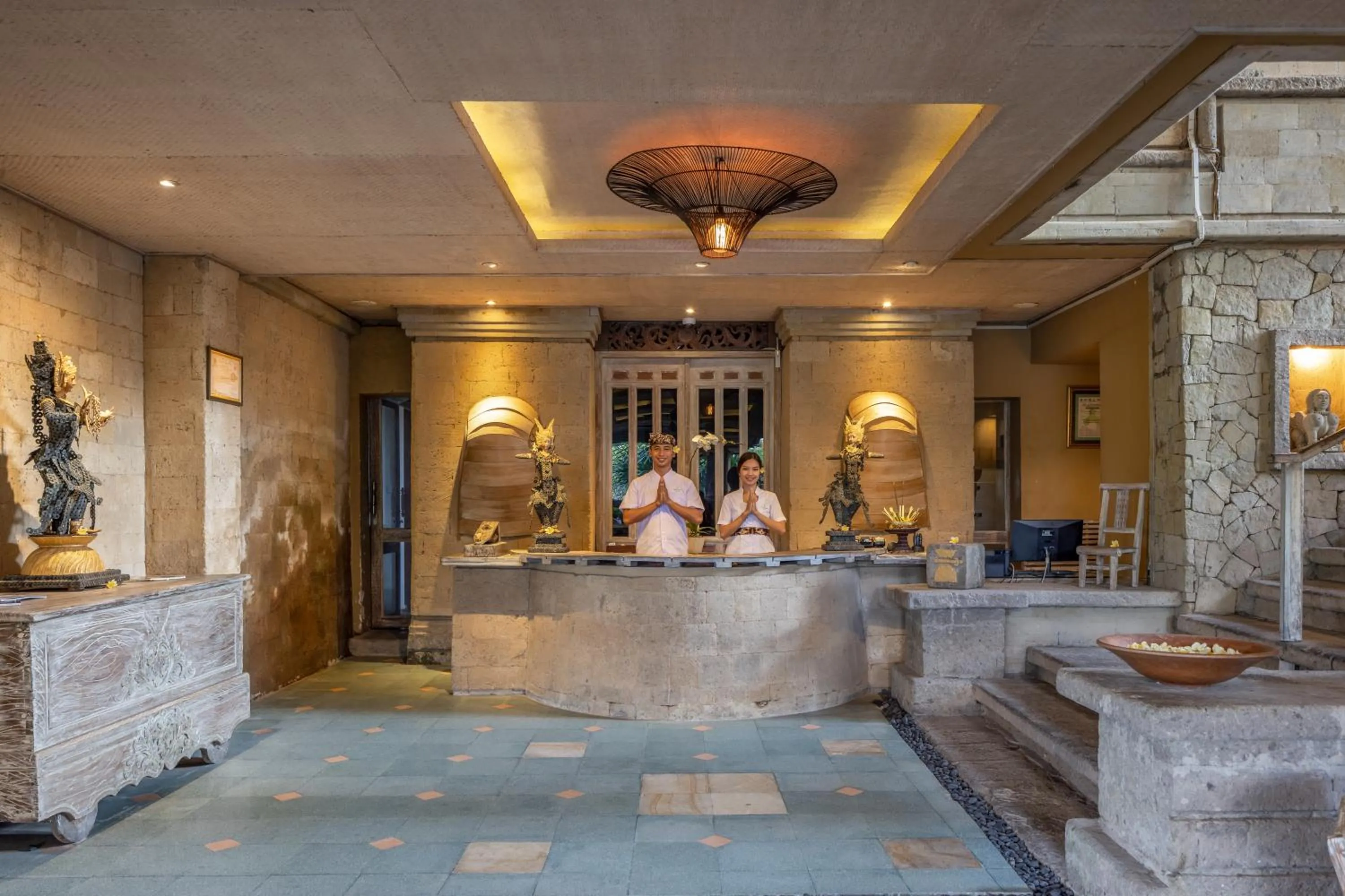 Lobby or reception in Wapa di Ume Ubud