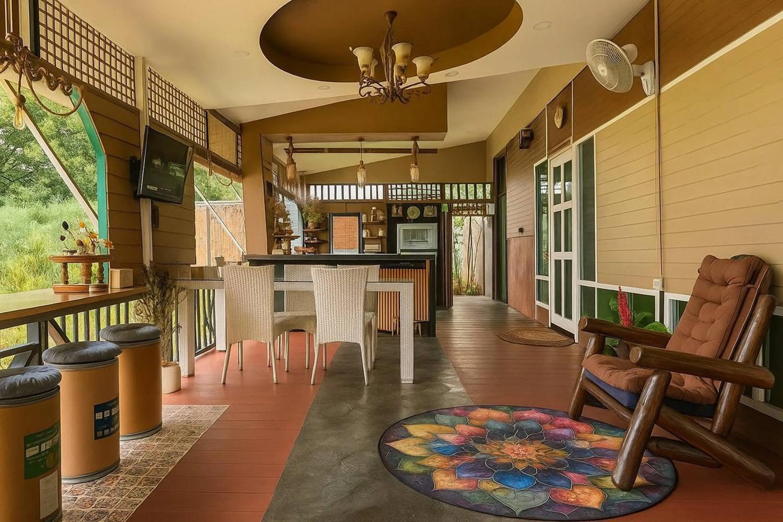 Bed in Saikaew Resort