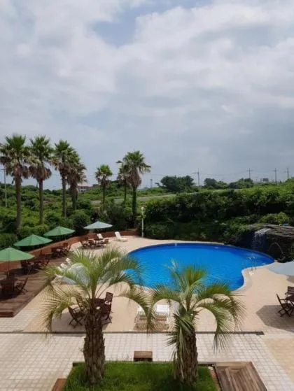 Pool View in Jeju Mei The Hotel