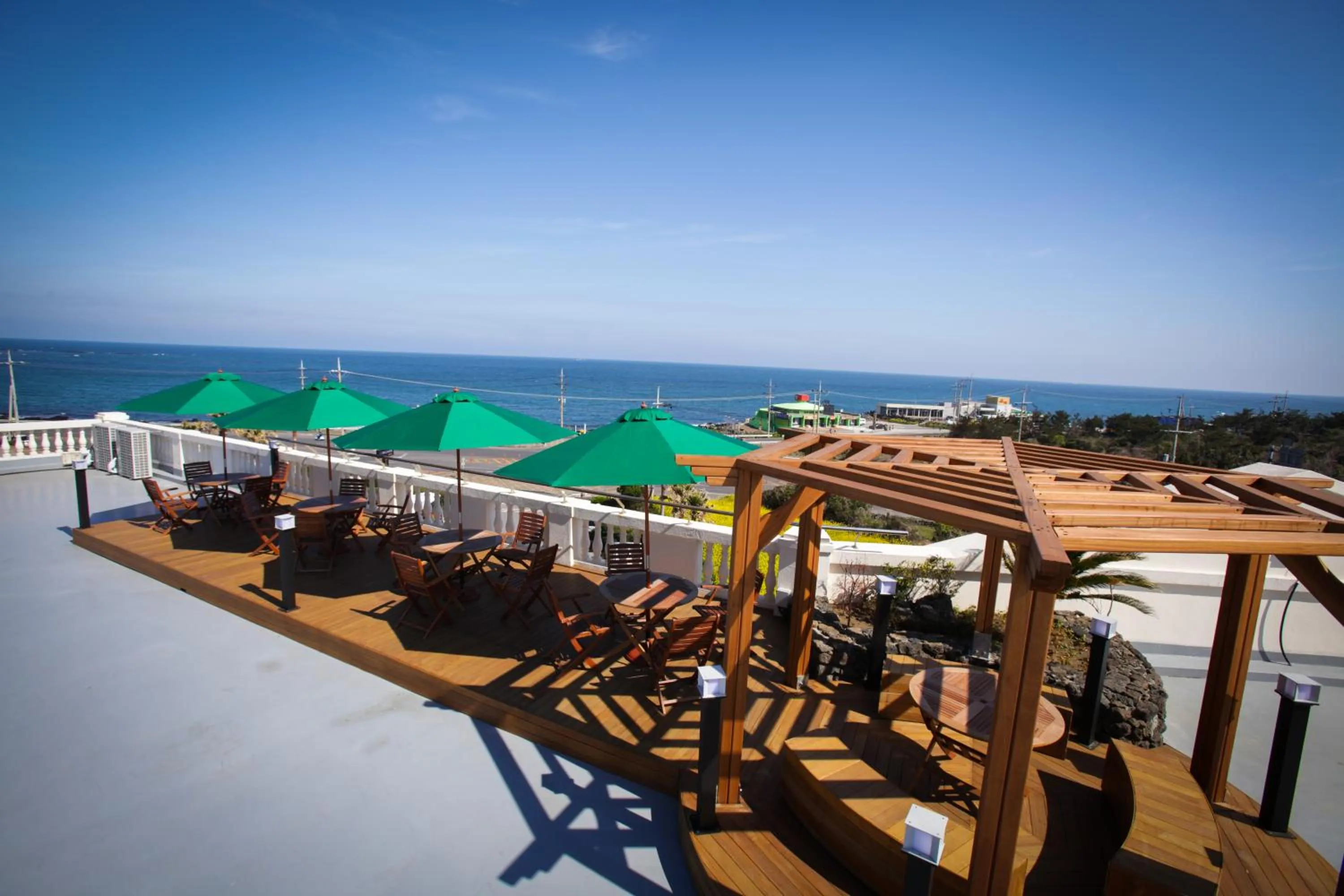 Balcony/Terrace in Jeju Mei The Hotel