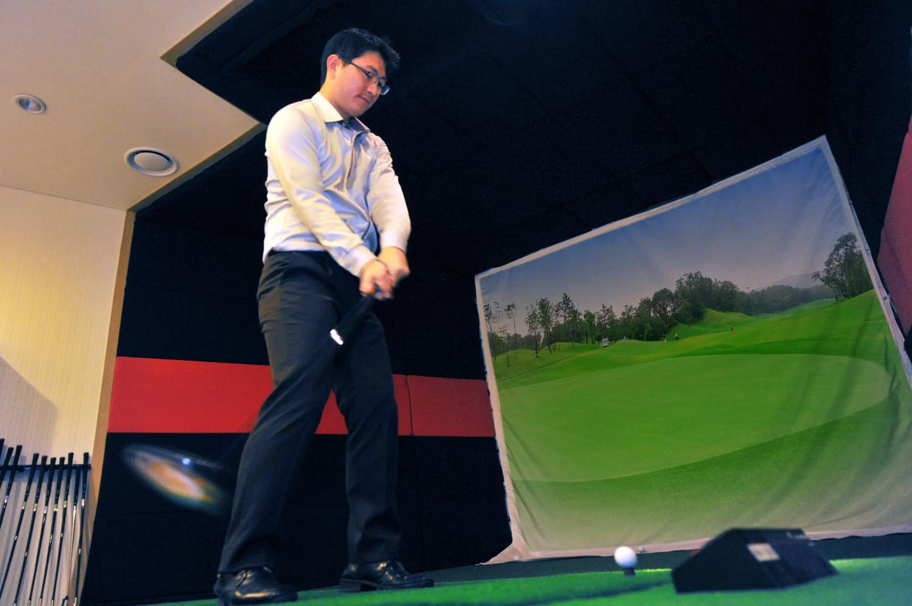 Minigolf in Jeju Mei The Hotel