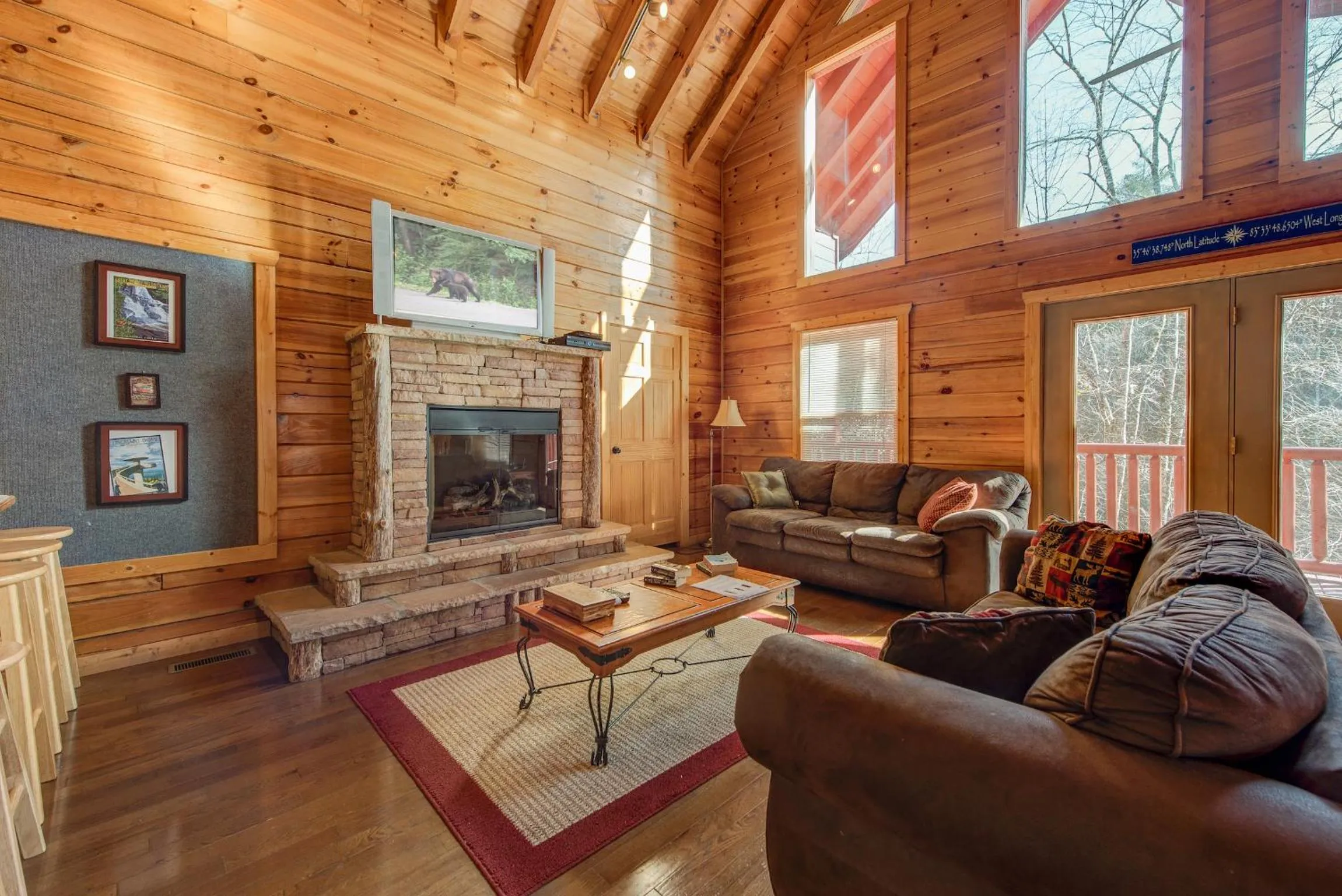 Living room in Take It Easy