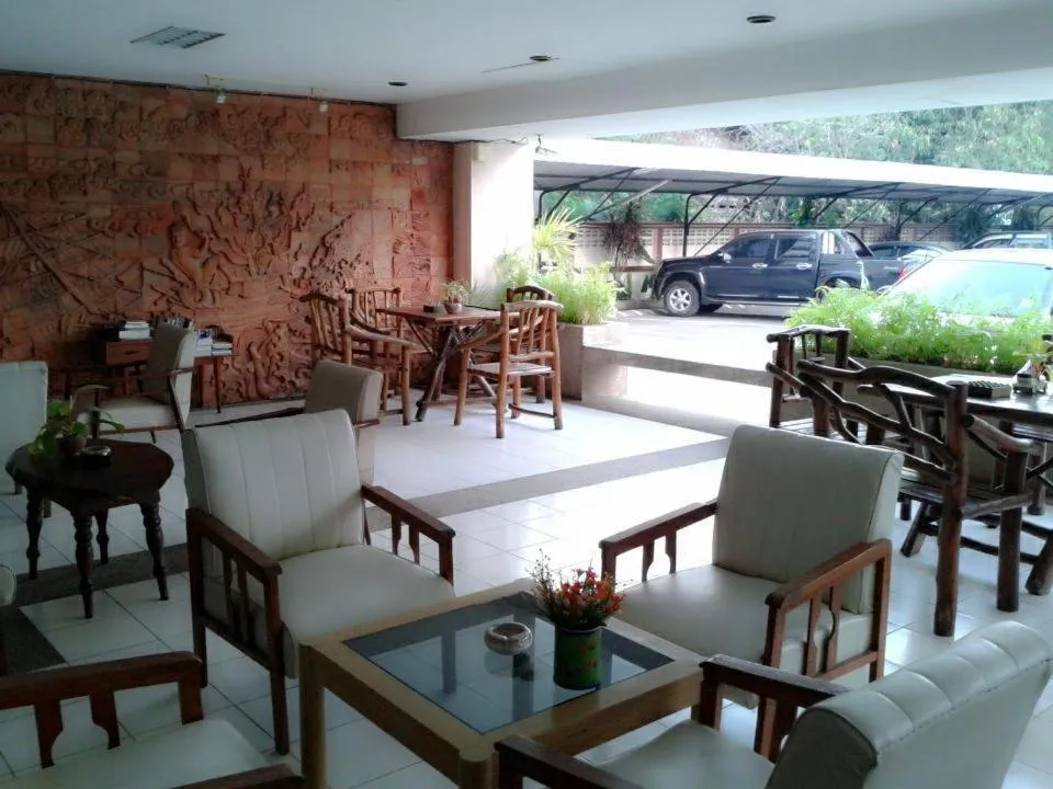 Lobby or reception in M In Korat Service Apartment