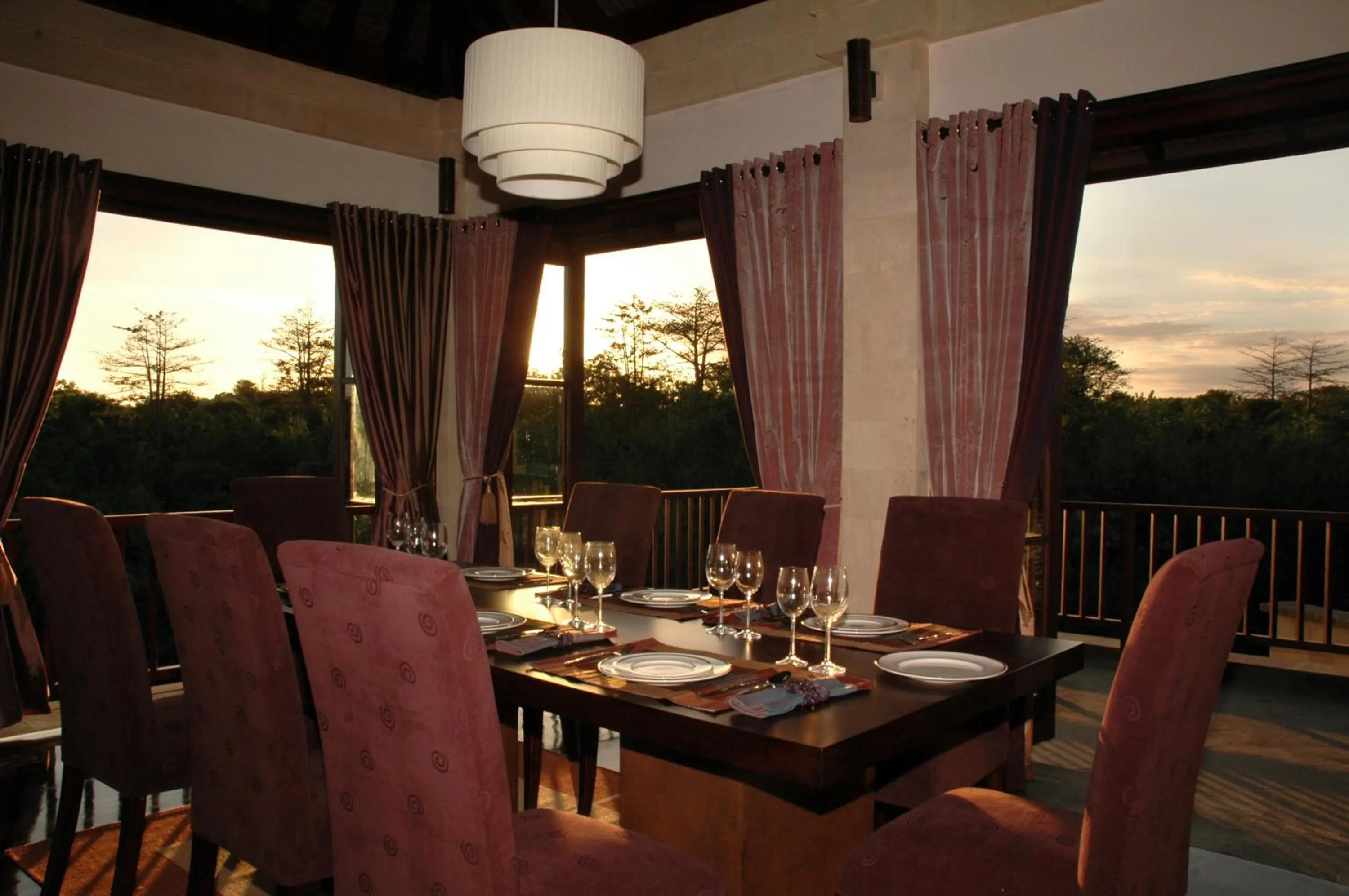 Dining area in Gending Kedis Luxury Villas & Spa Estate