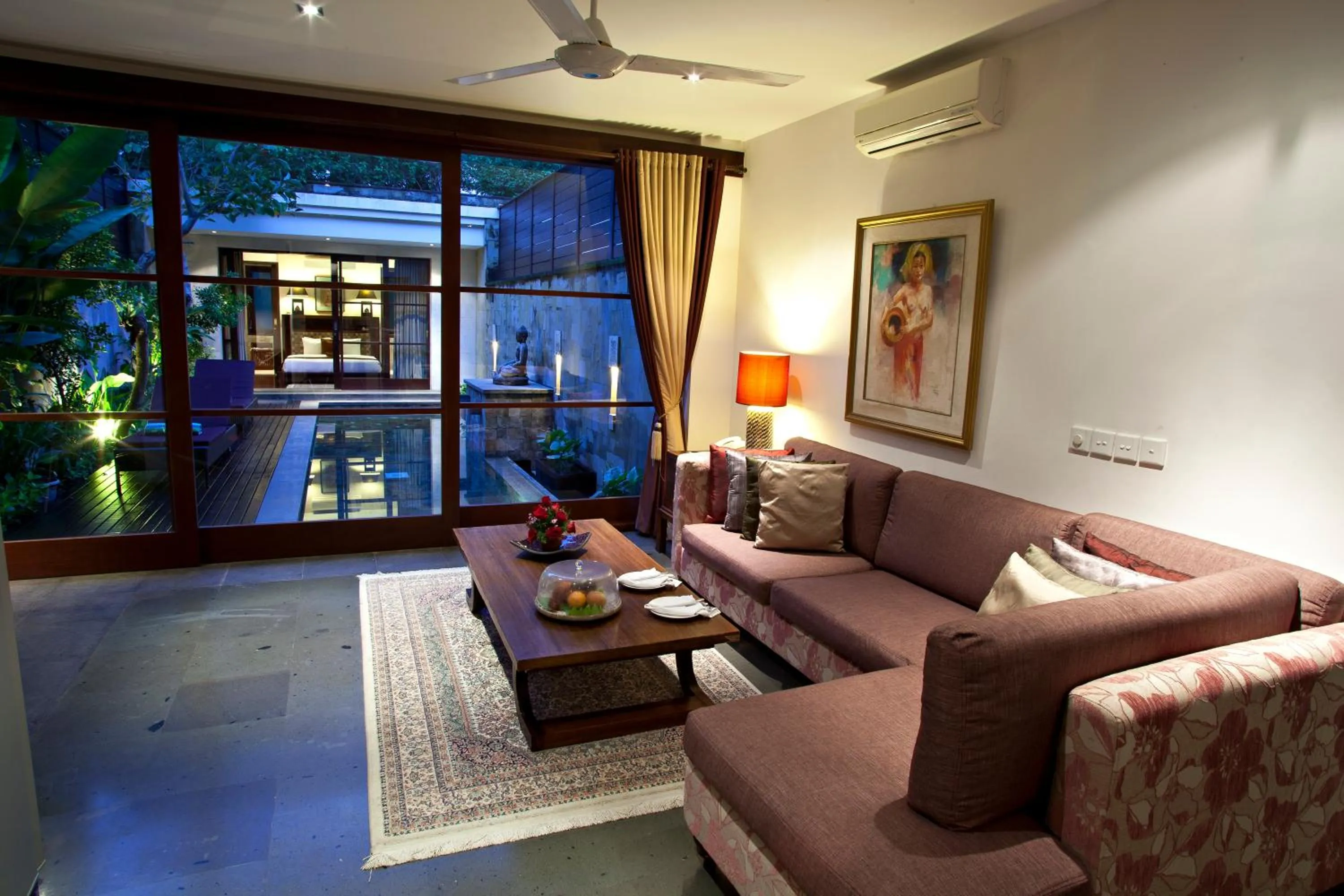Living room in Gending Kedis Luxury Villas & Spa Estate