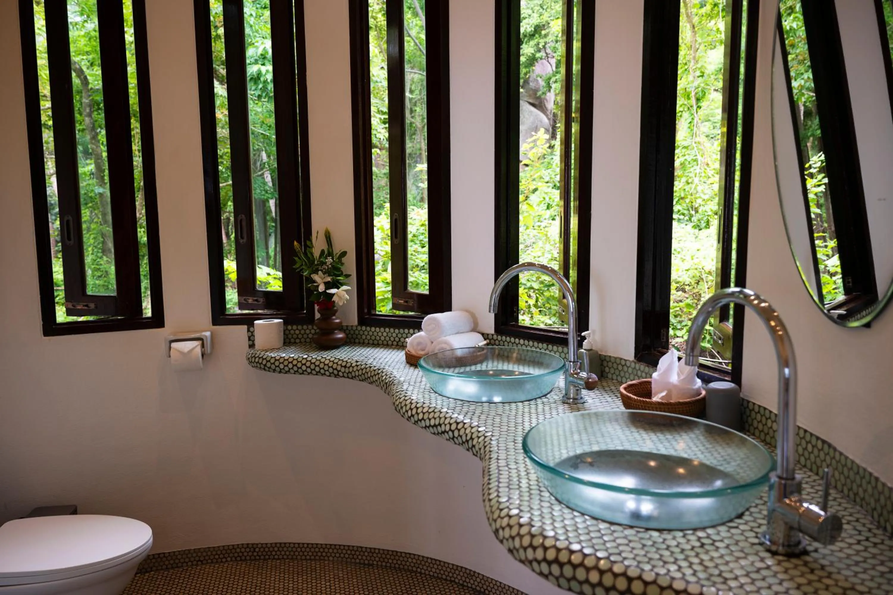 Bathroom in Monkey Flower Villas