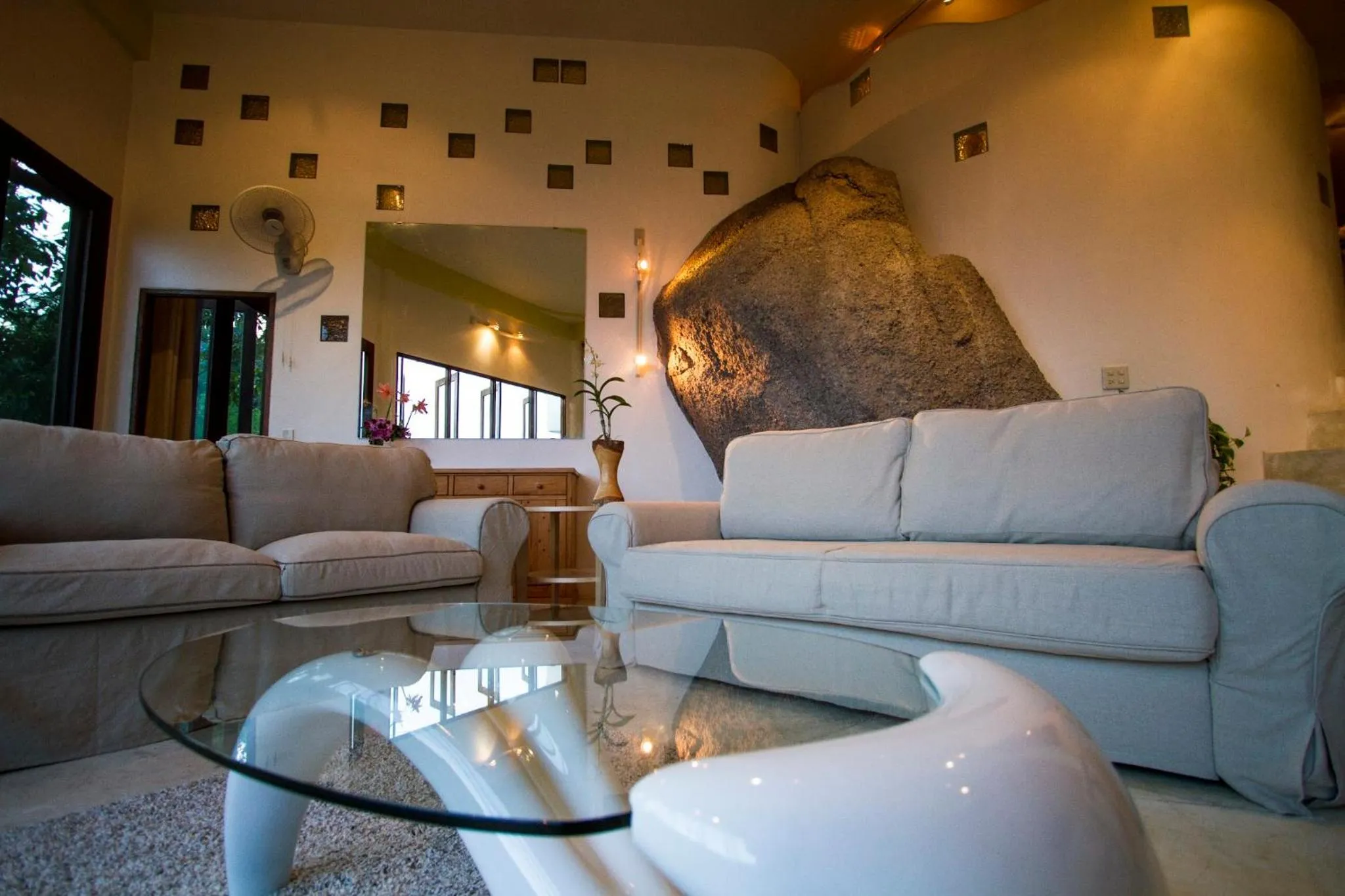 Living room in Monkey Flower Villas