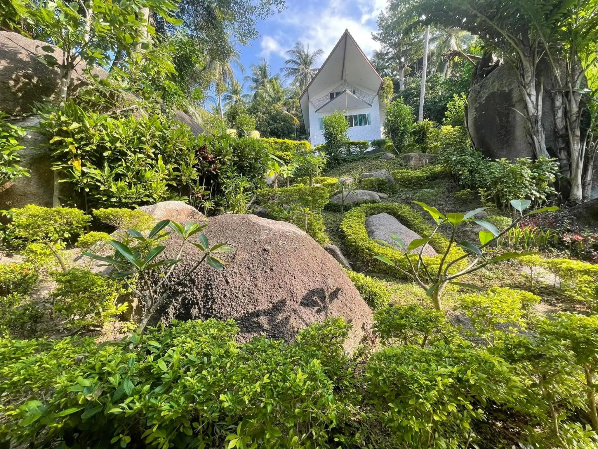 Garden in Monkey Flower Villas