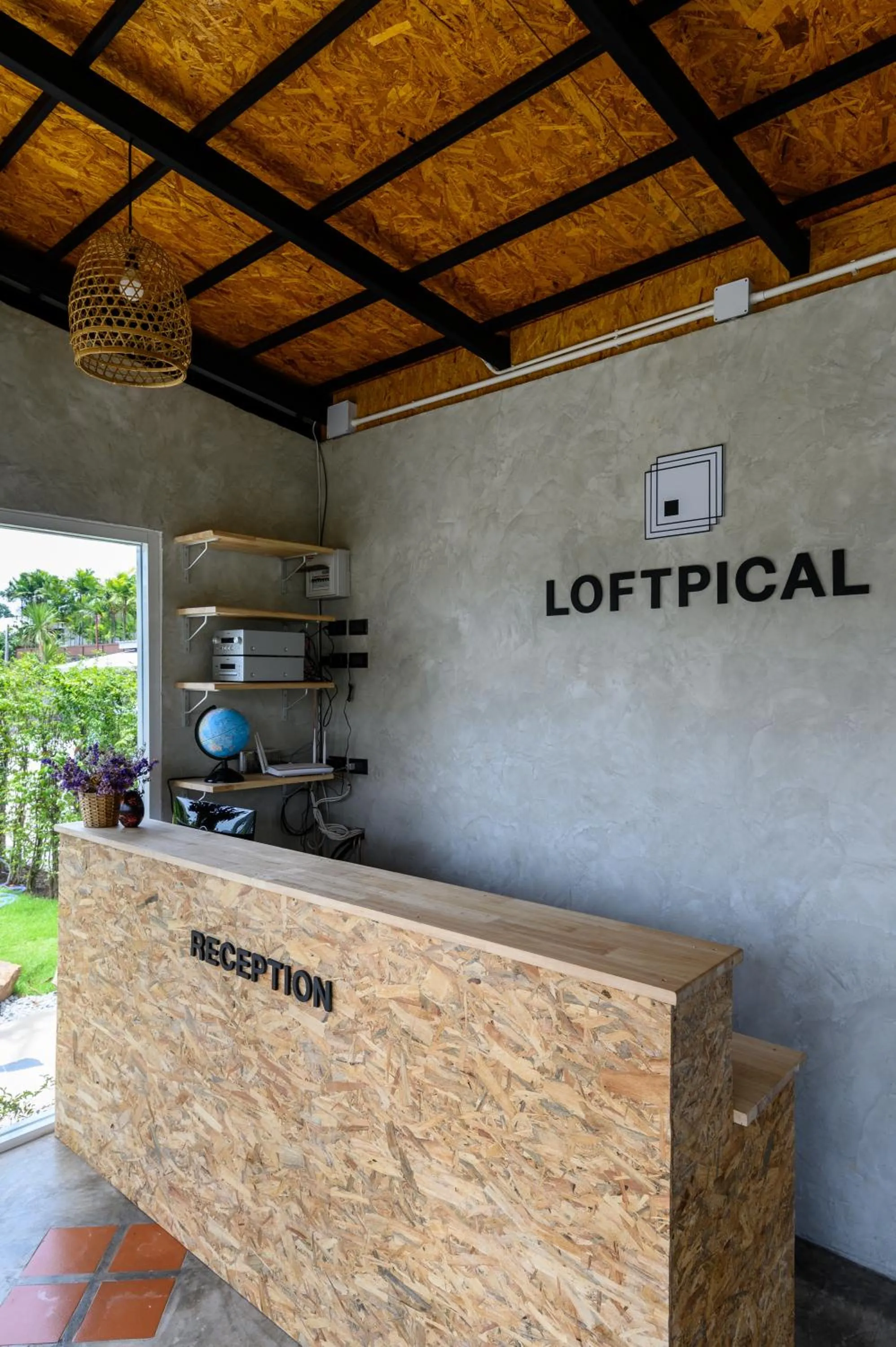 Lobby or reception in Loftpical Resort