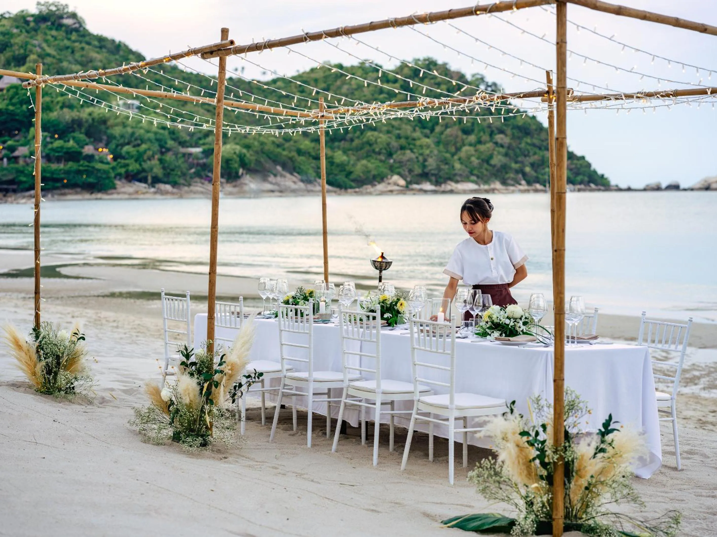 wedding in Anantara Rasananda Koh Phangan Villas