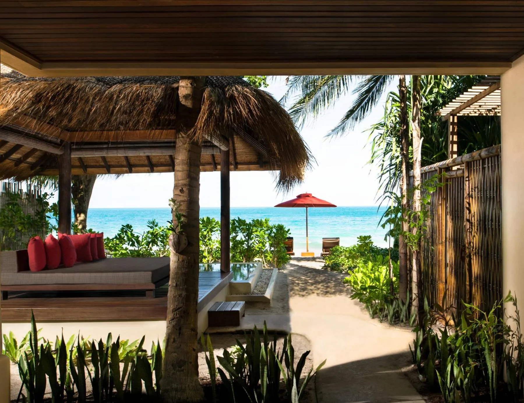 Patio in Anantara Rasananda Koh Phangan Villas