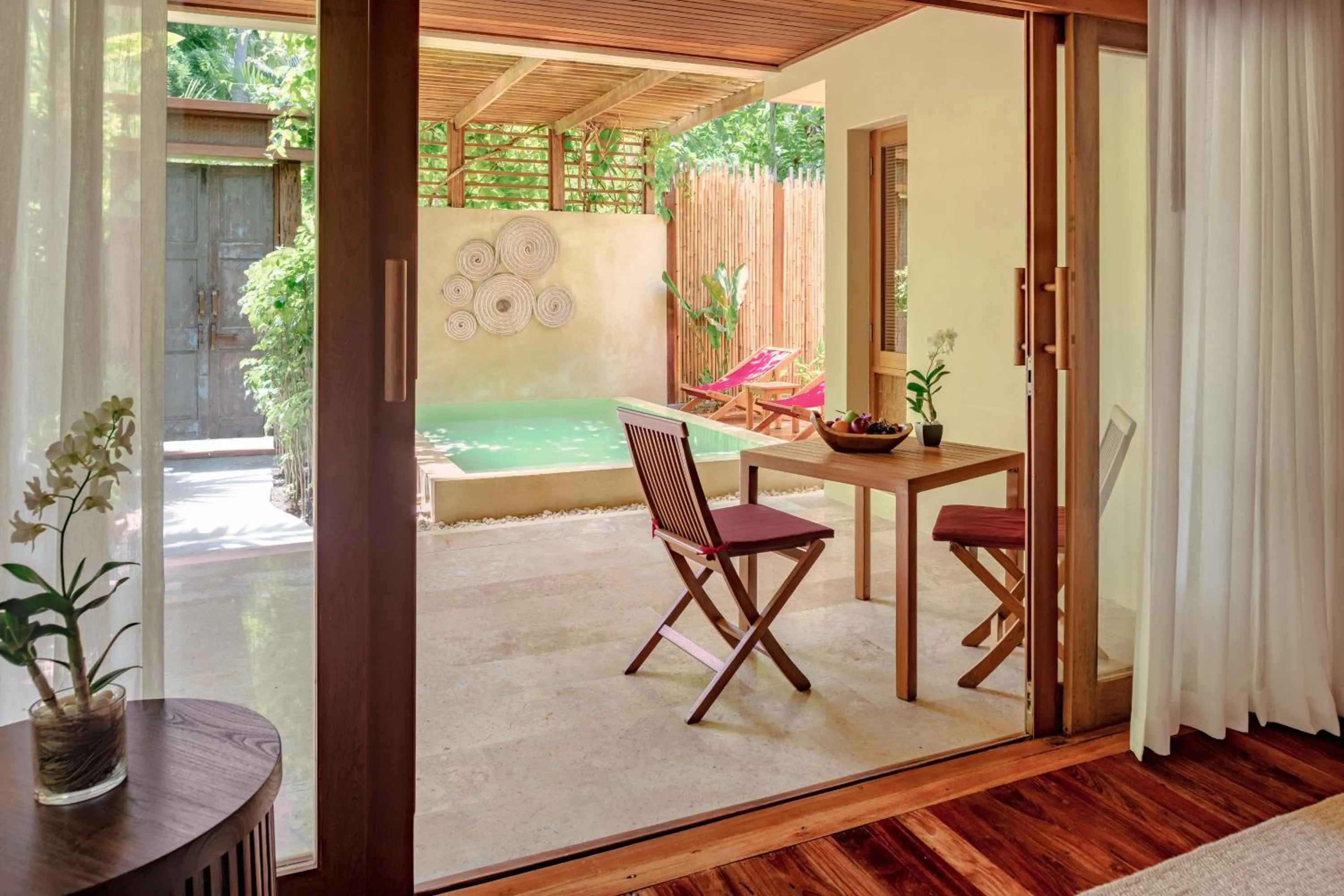 Patio in Anantara Rasananda Koh Phangan Villas