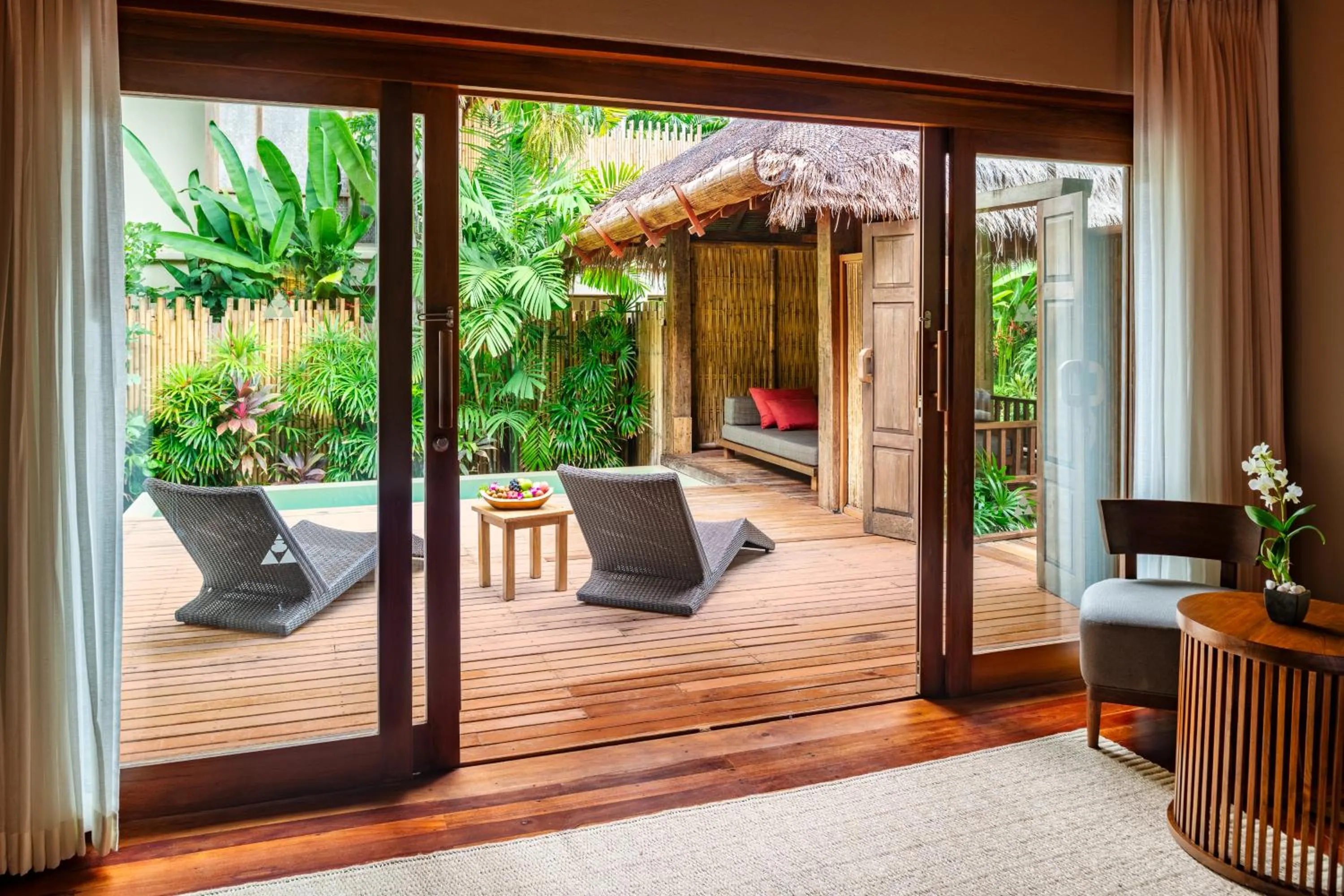 Patio in Anantara Rasananda Koh Phangan Villas