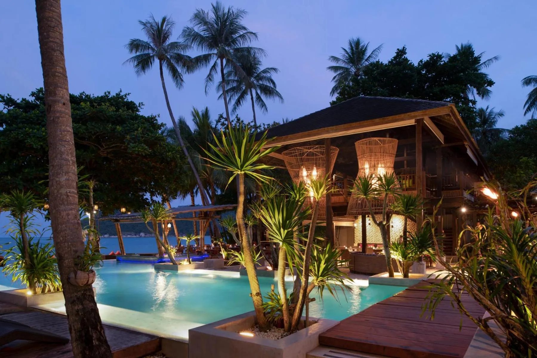 Property building in Anantara Rasananda Koh Phangan Villas