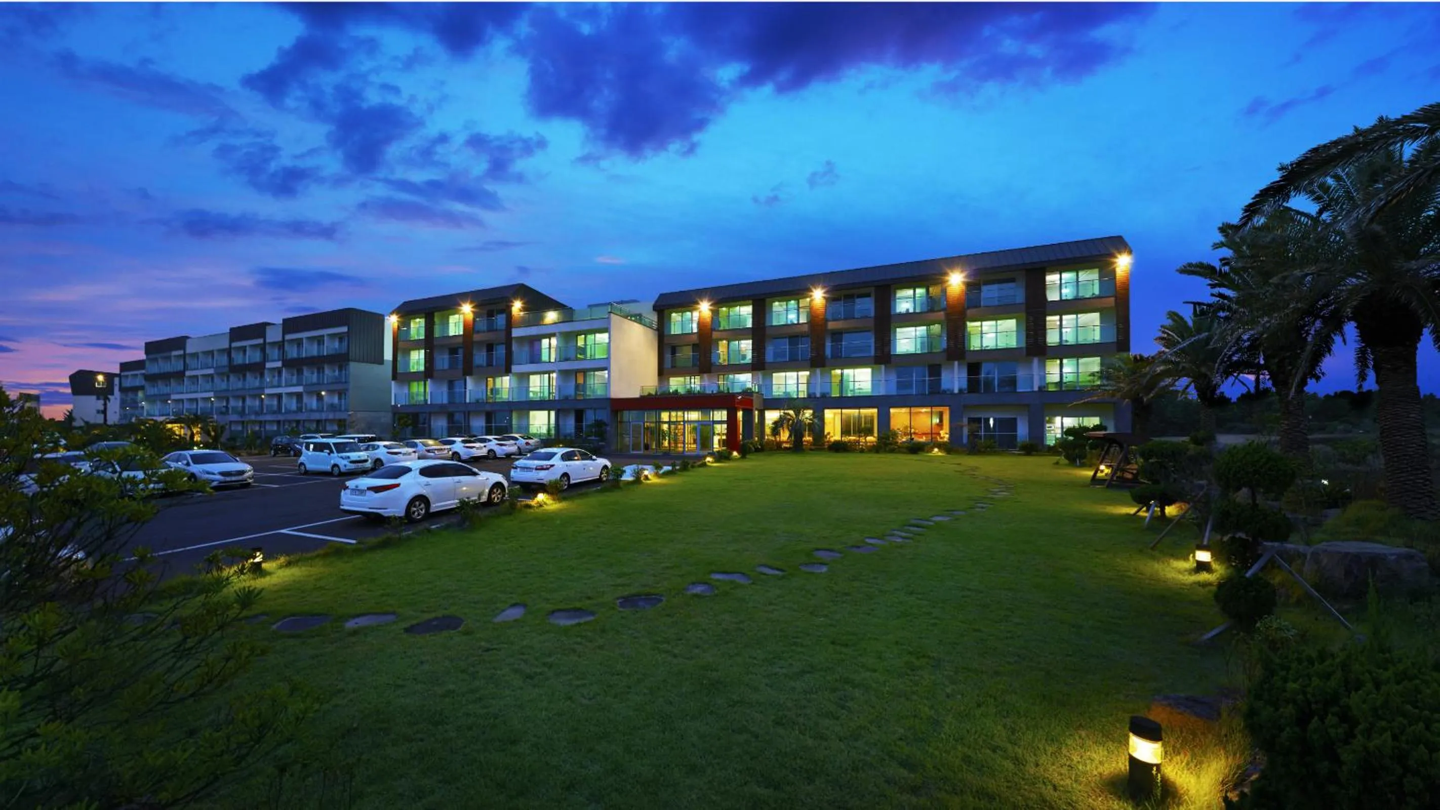 Property building in Jeju Arumdaun Resort