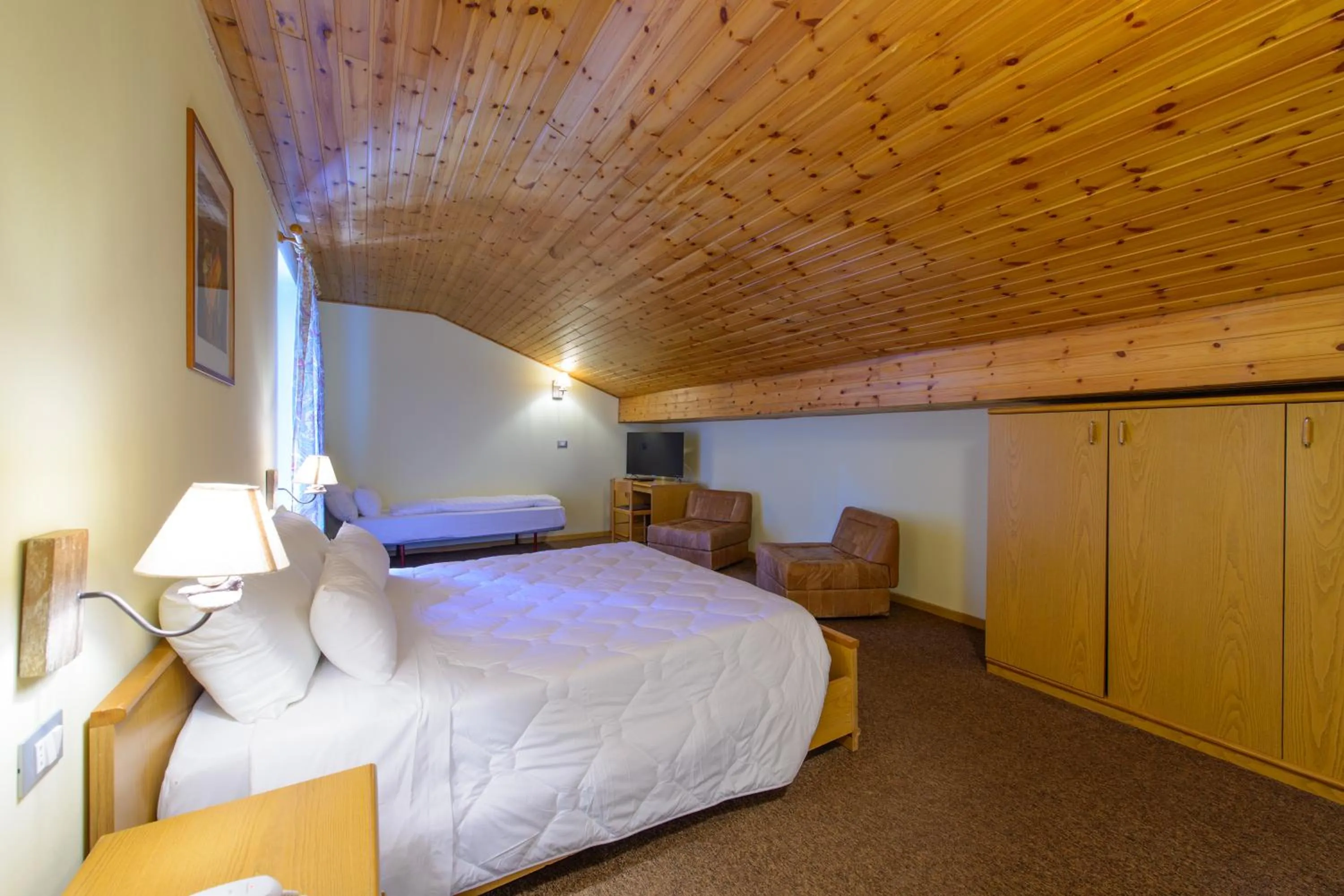 Bed in Park Hotel Faloria