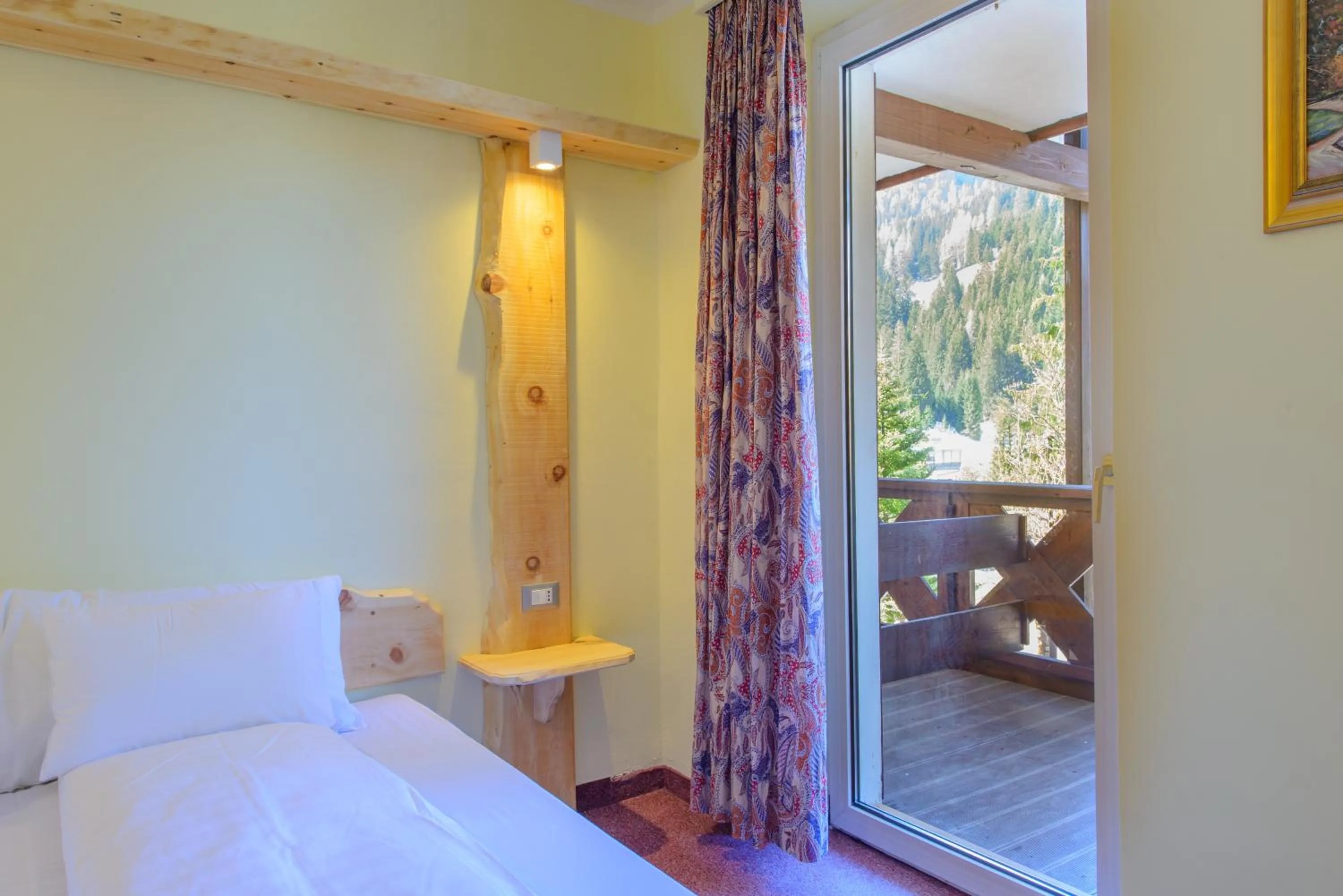 Bed in Park Hotel Faloria