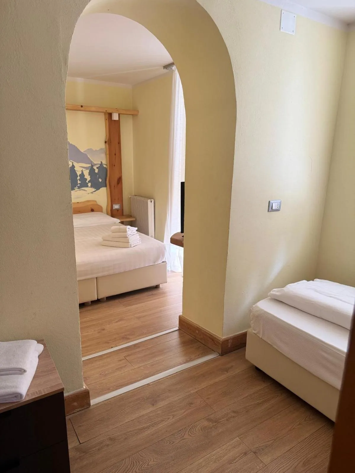 Bed in Park Hotel Faloria