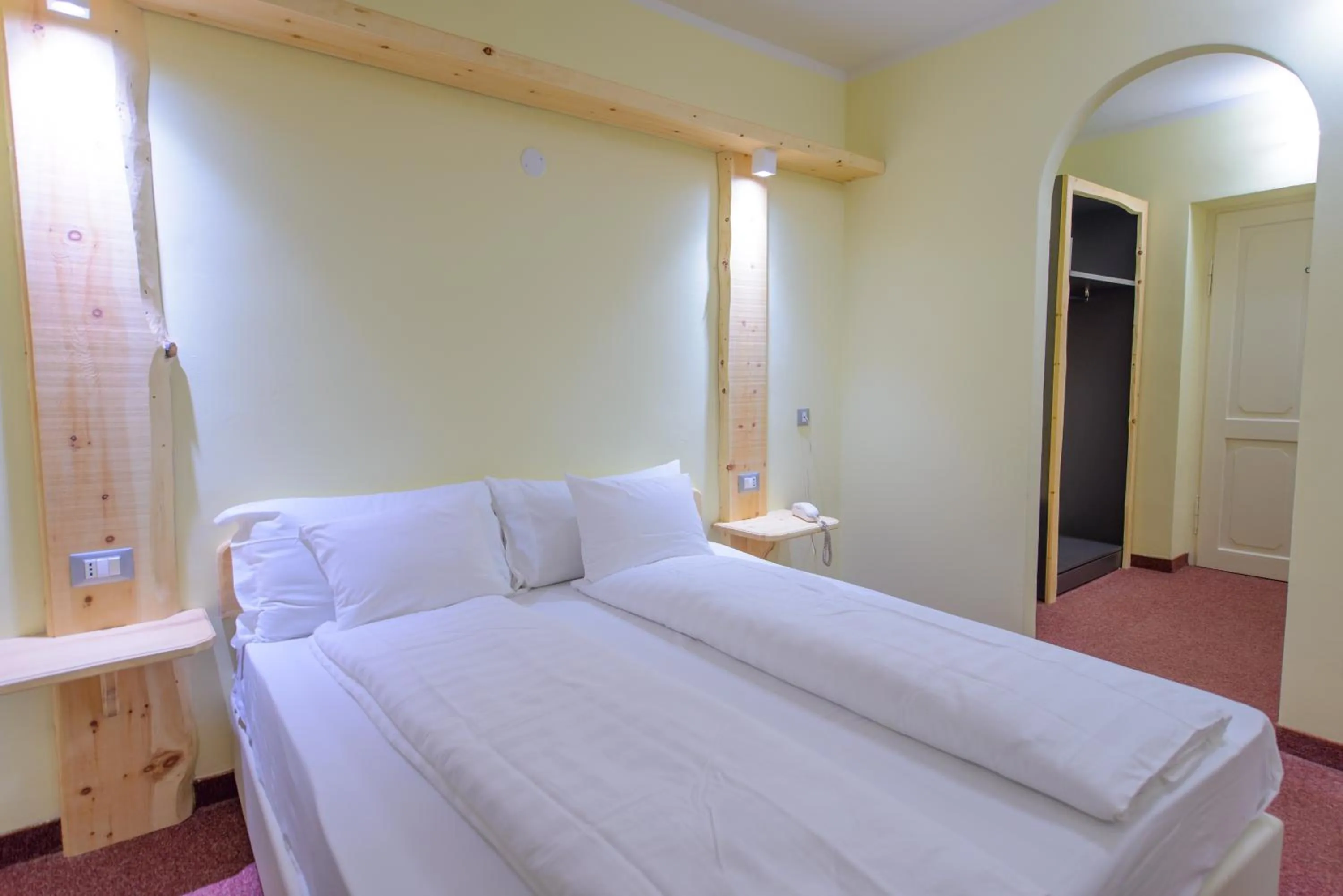 Bed in Park Hotel Faloria