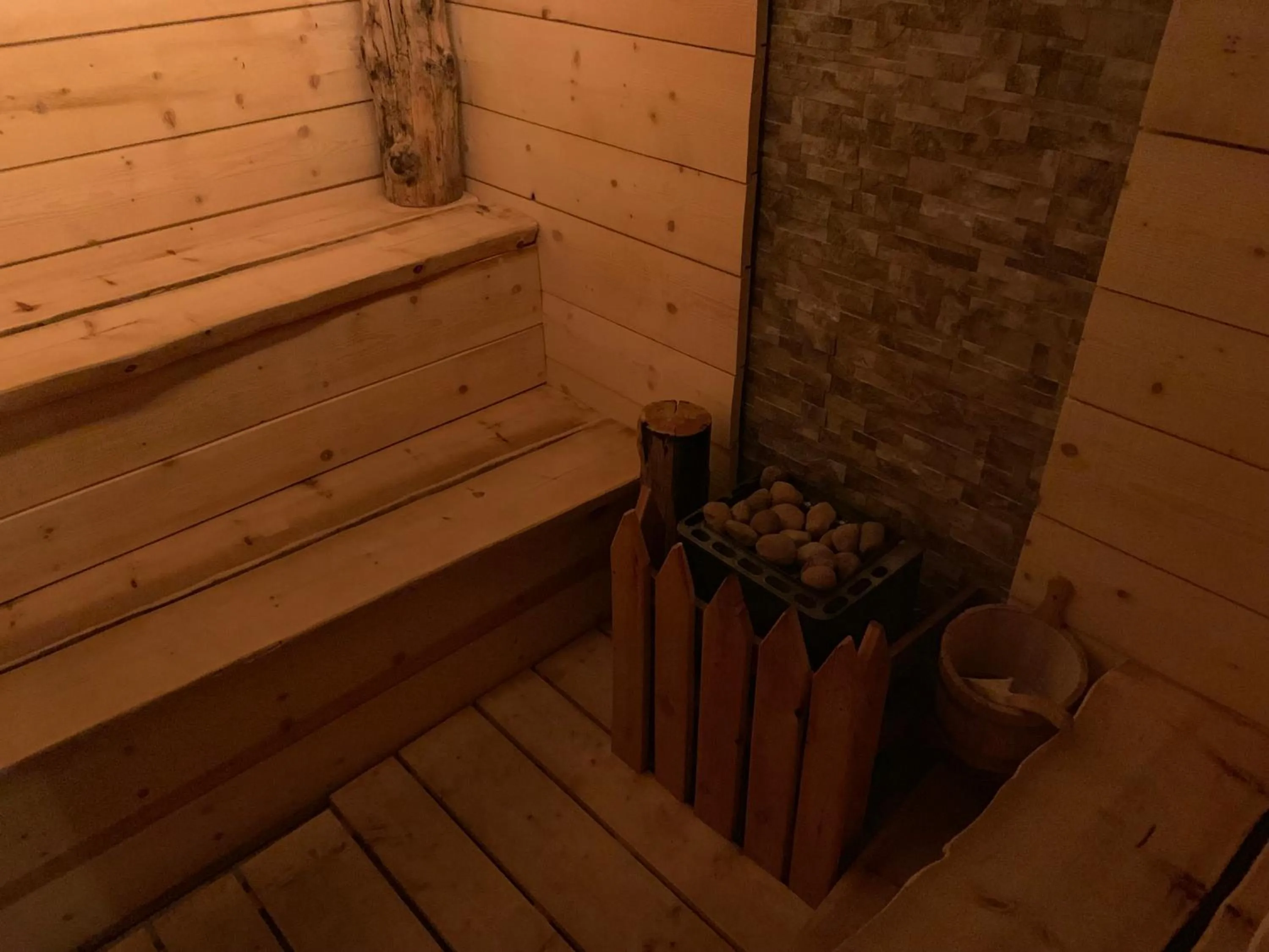 Sauna in Park Hotel Faloria