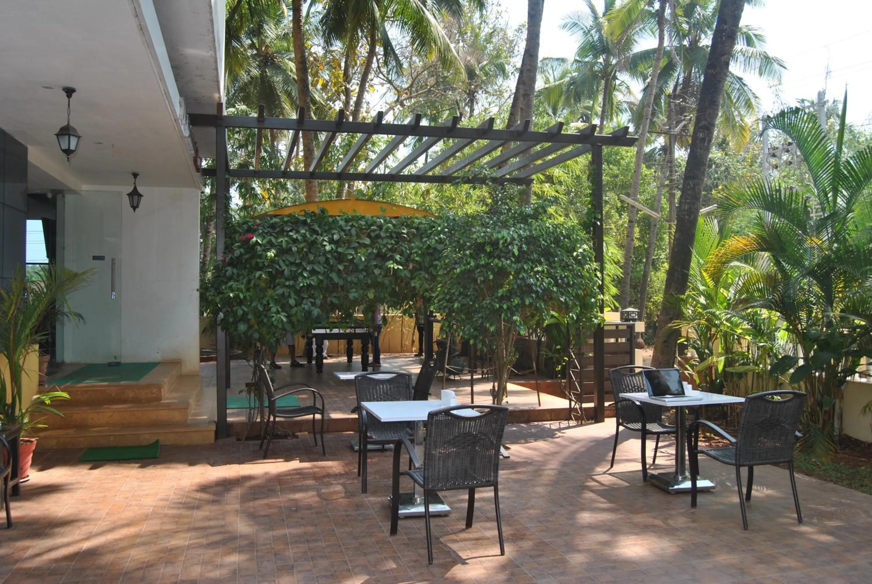 Patio in The Tubki Resort