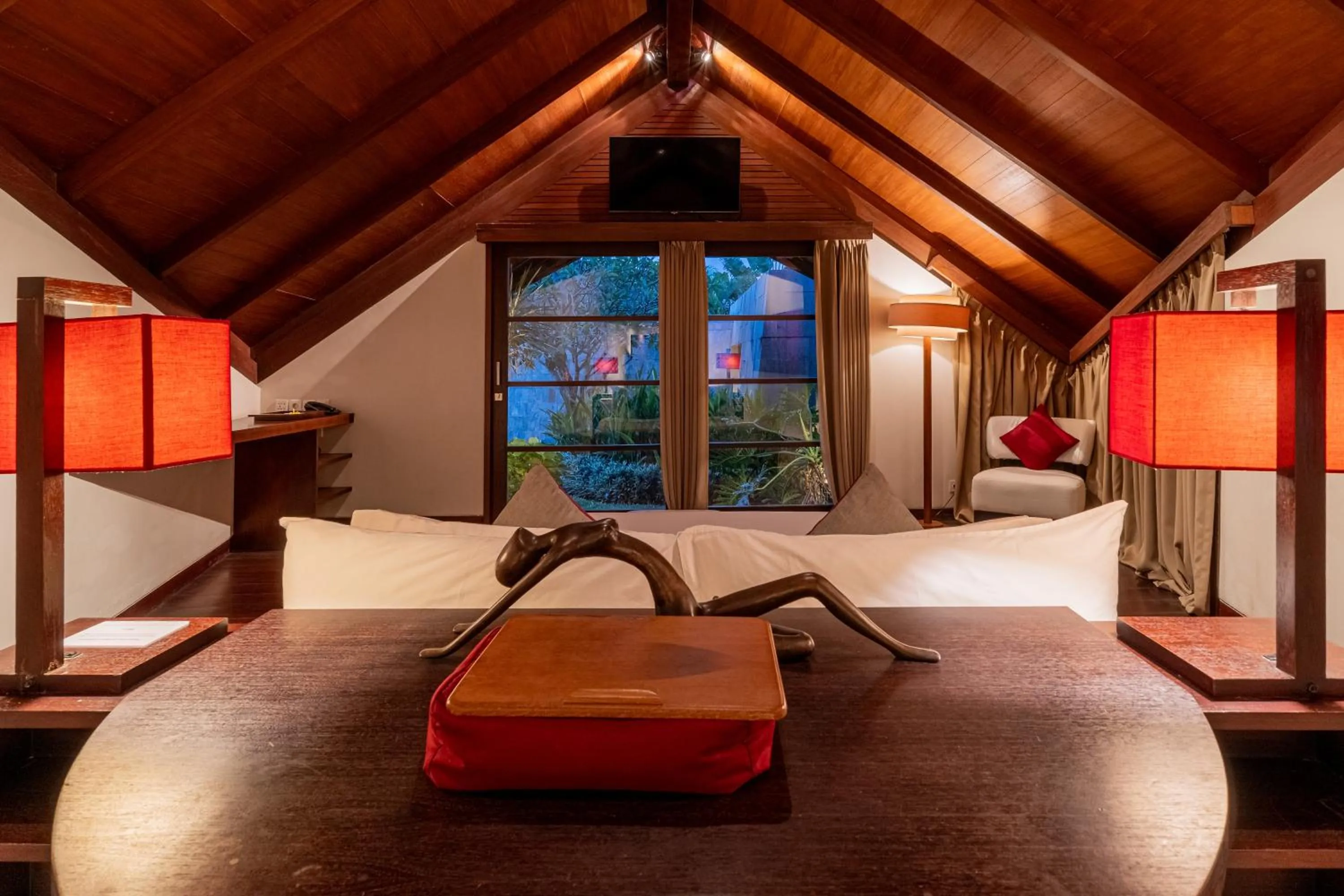 Bedroom, Bed in The Layar - Designer Villas and Spa, CHSE Certified