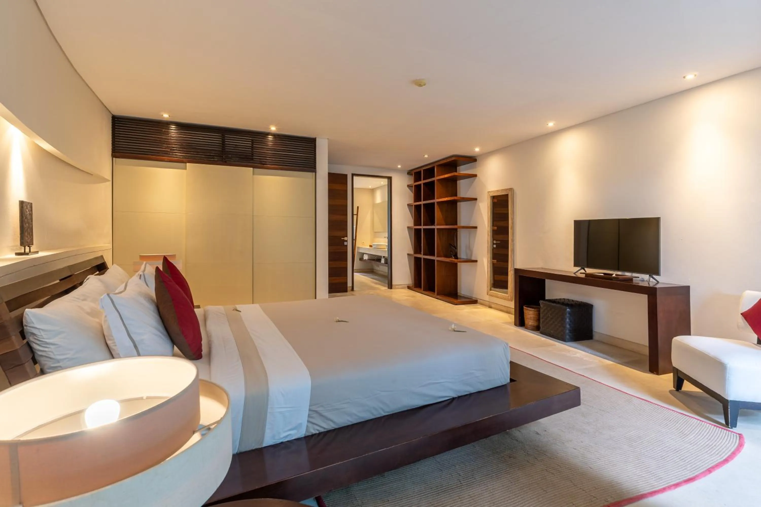 Bedroom, Bed in The Layar - Designer Villas and Spa, CHSE Certified