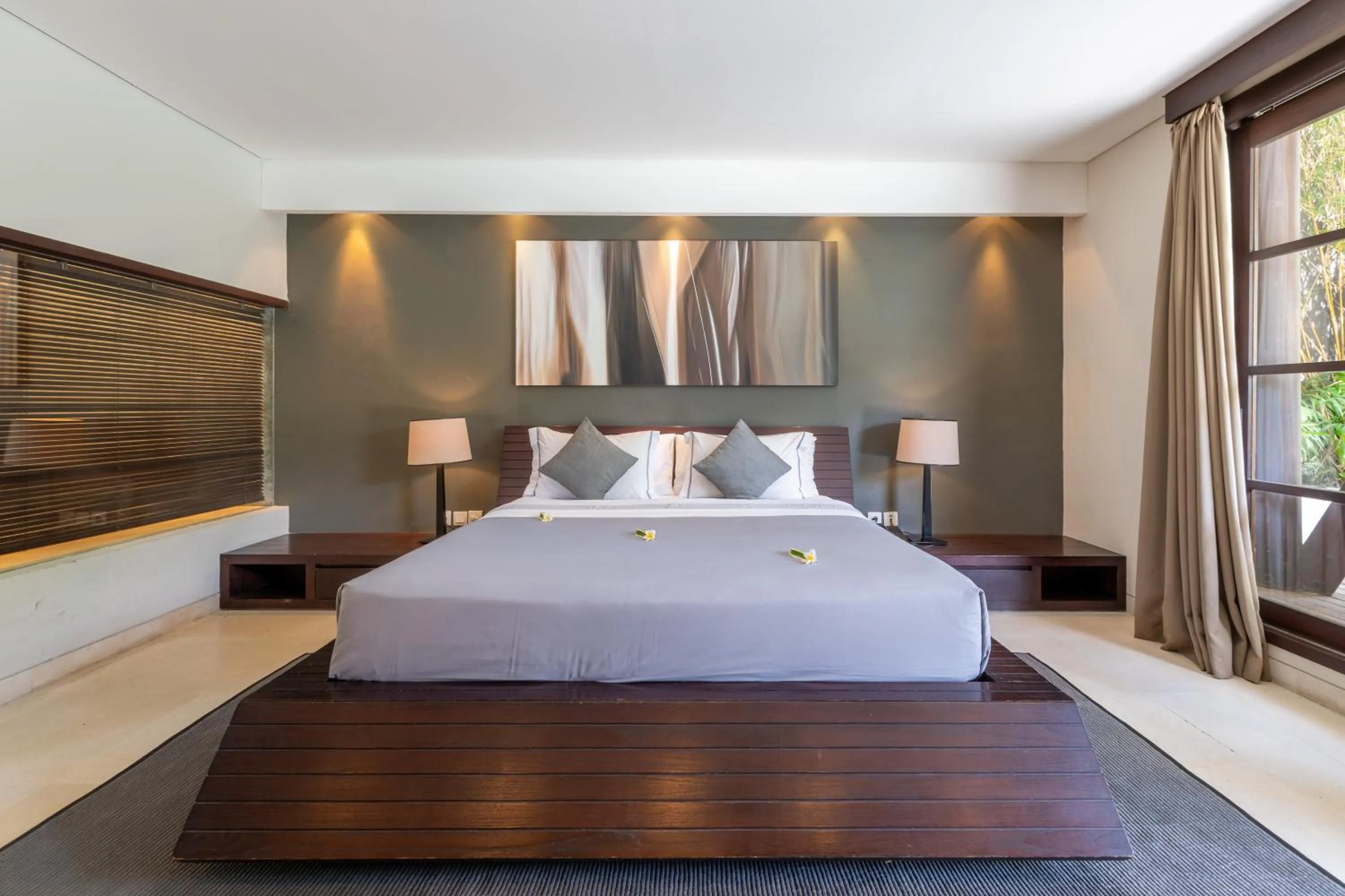Bedroom, Bed in The Layar - Designer Villas and Spa, CHSE Certified