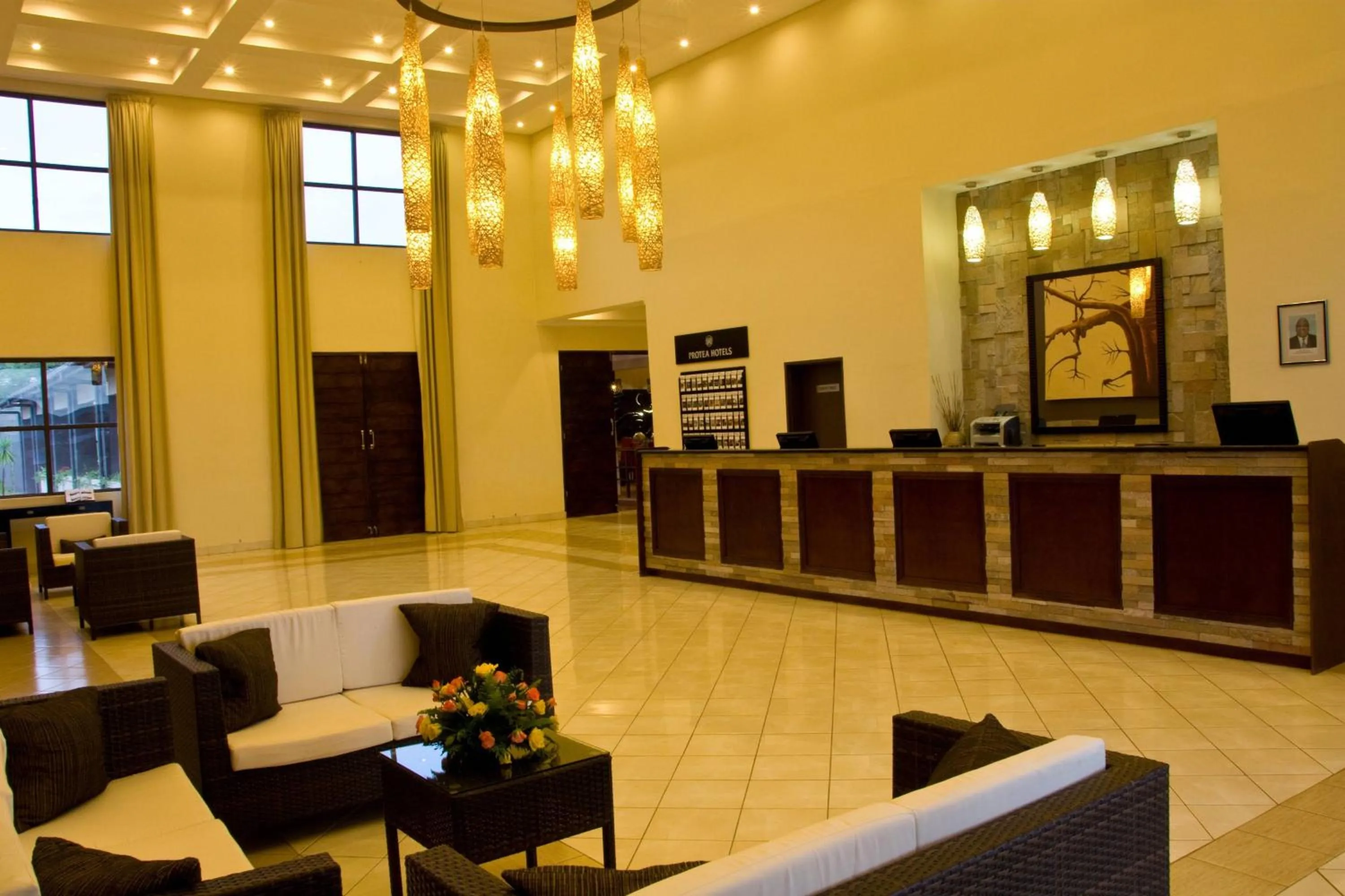Lobby or reception in Protea Hotel by Marriott Chipata