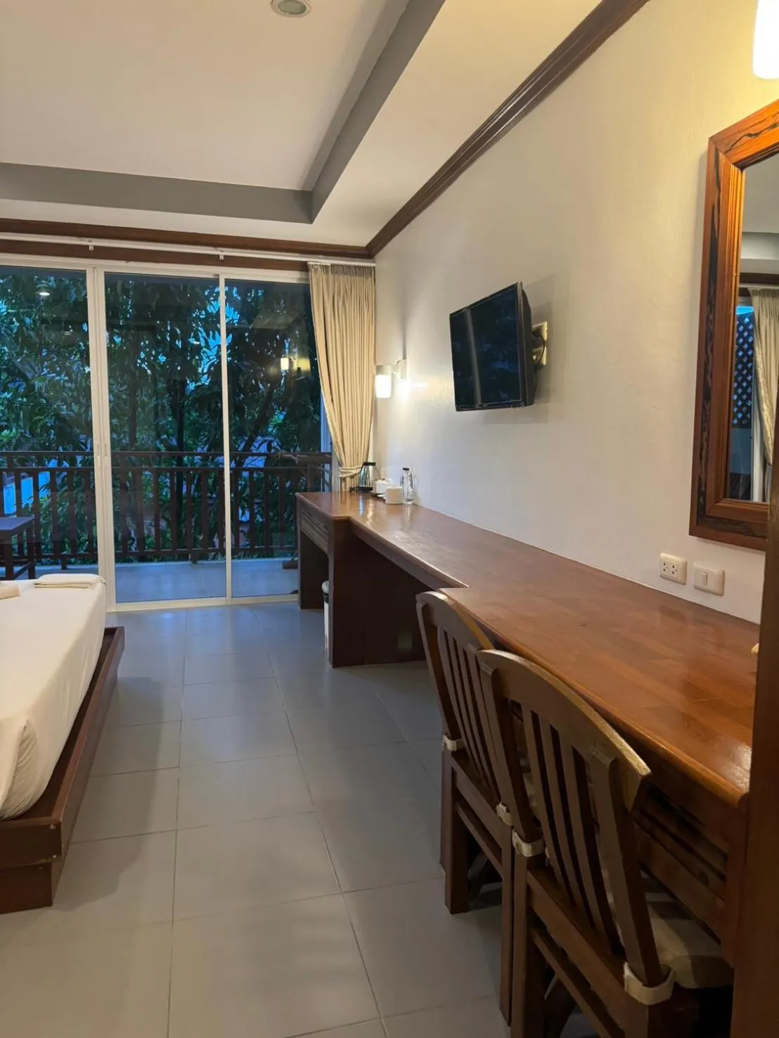 Bed in Pratum Resort