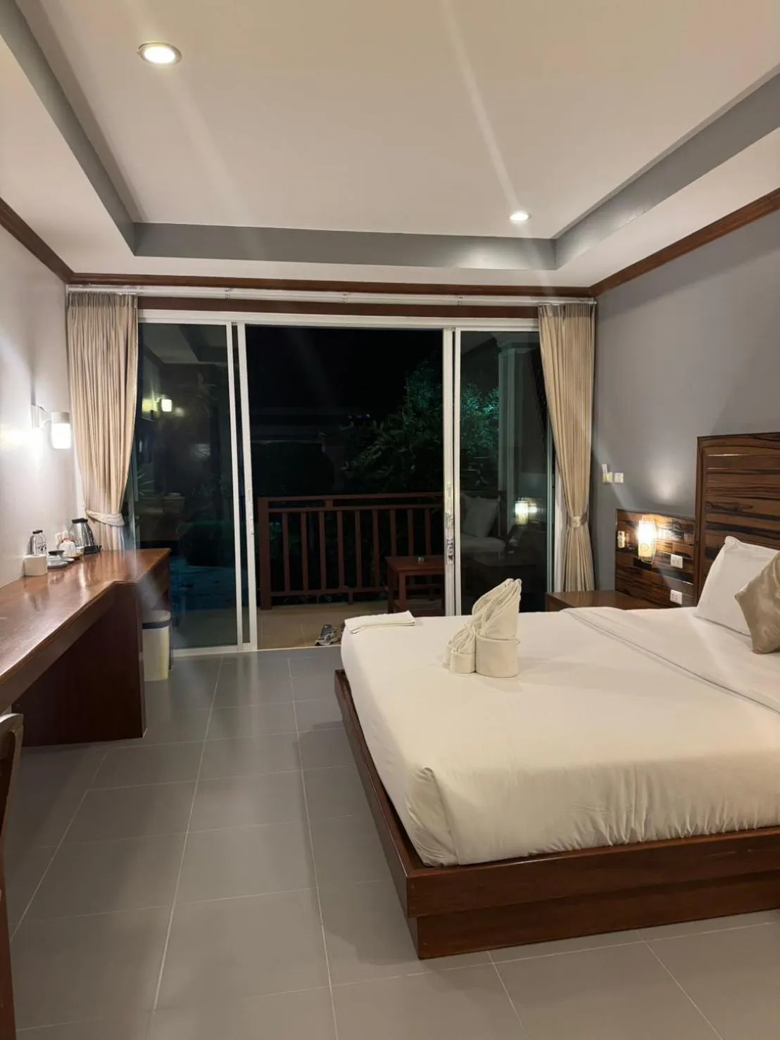 Bed in Pratum Resort