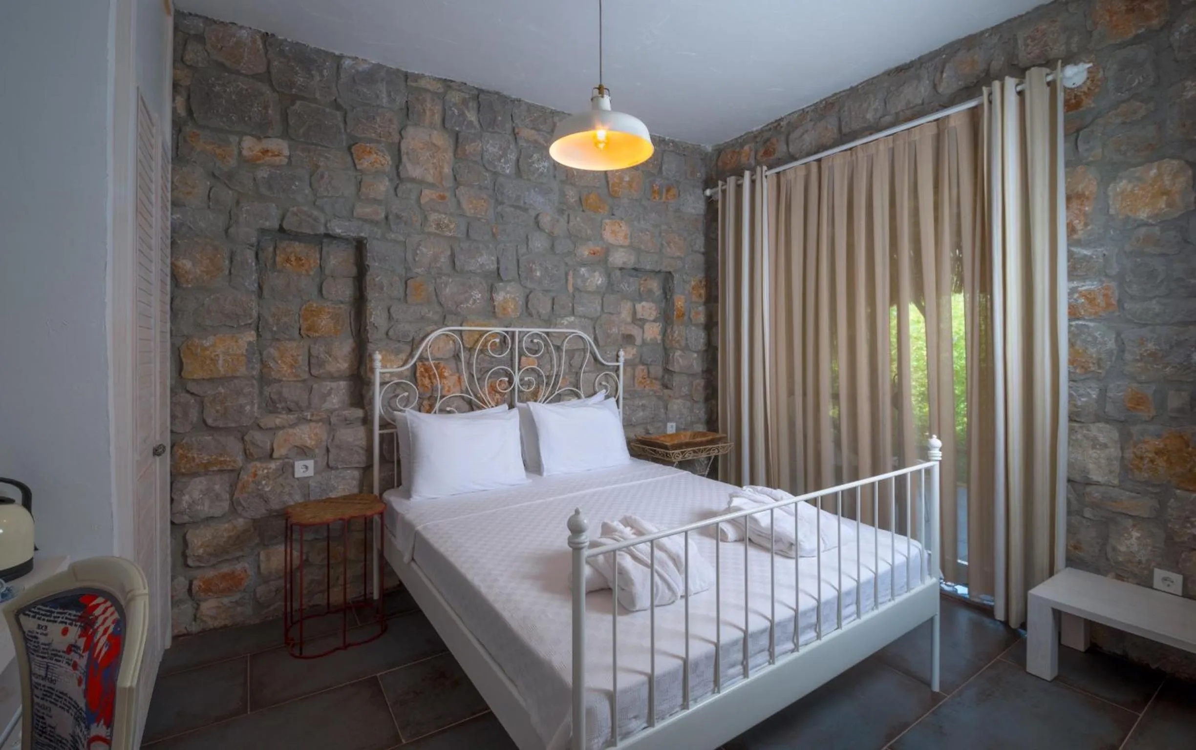 Bed in Valentina Boutique Hotel