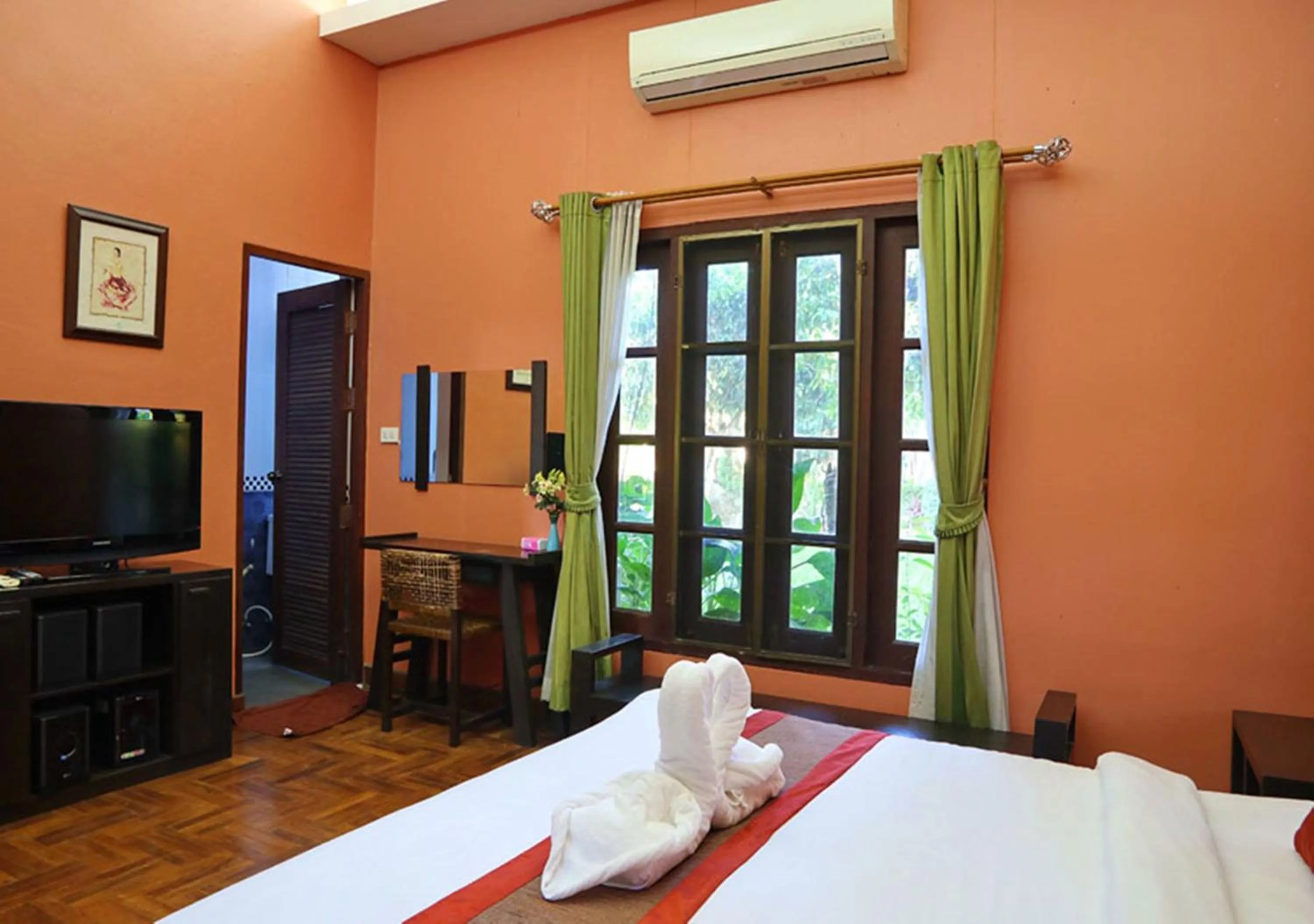 Bed in Aurora Resort Chiangdao