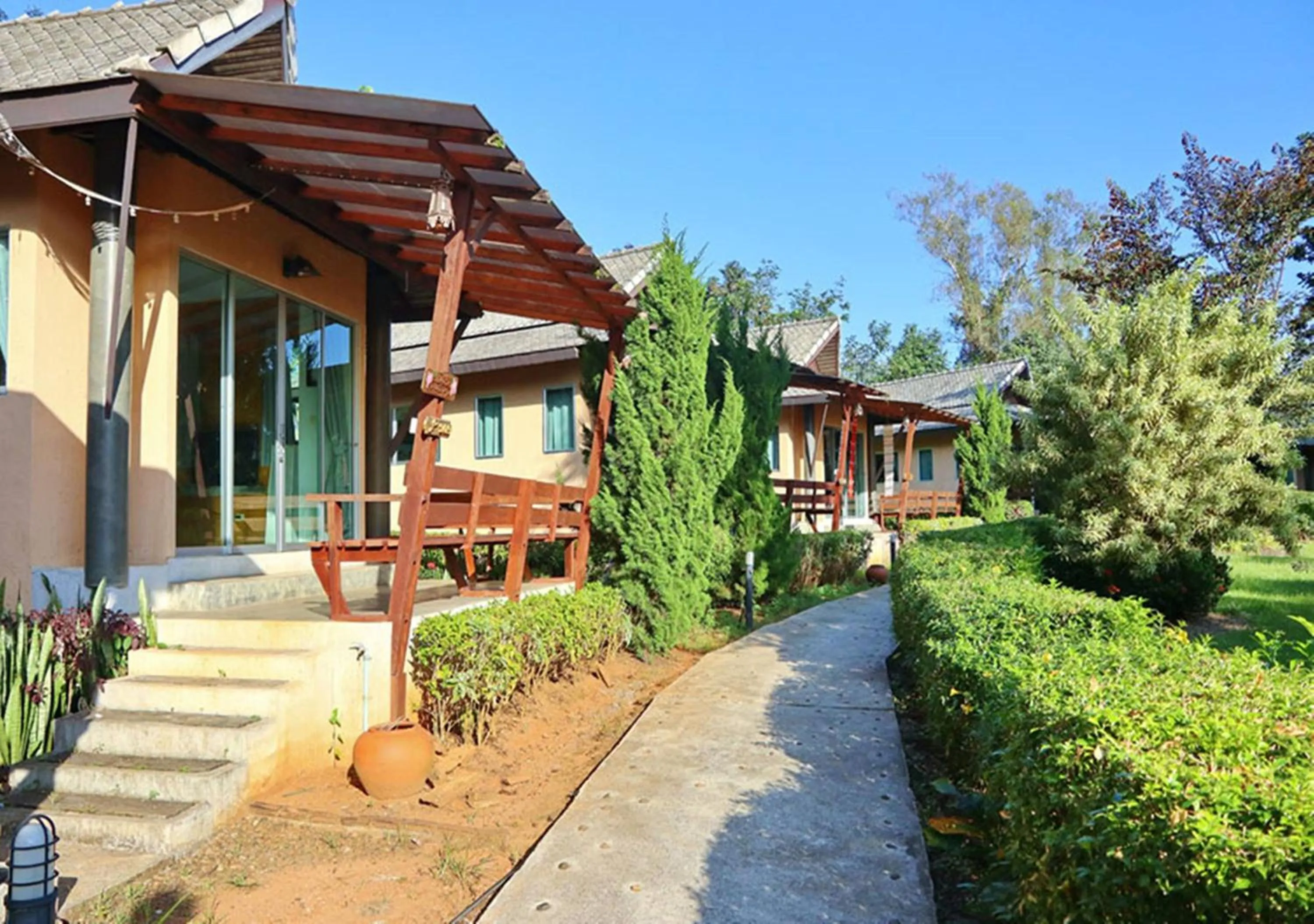 Balcony/Terrace in Aurora Resort Chiangdao
