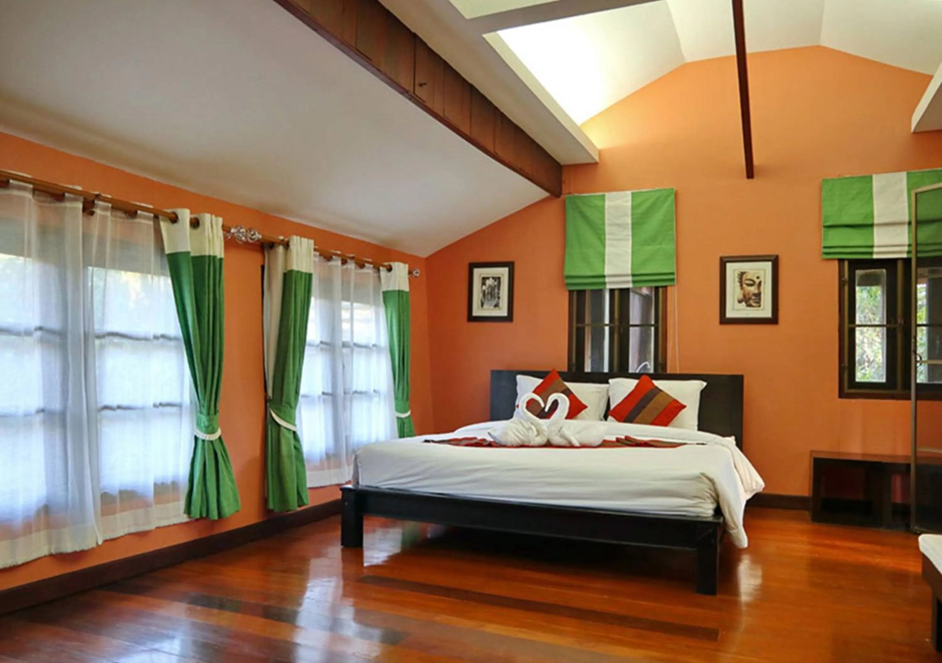 Bed in Aurora Resort Chiangdao