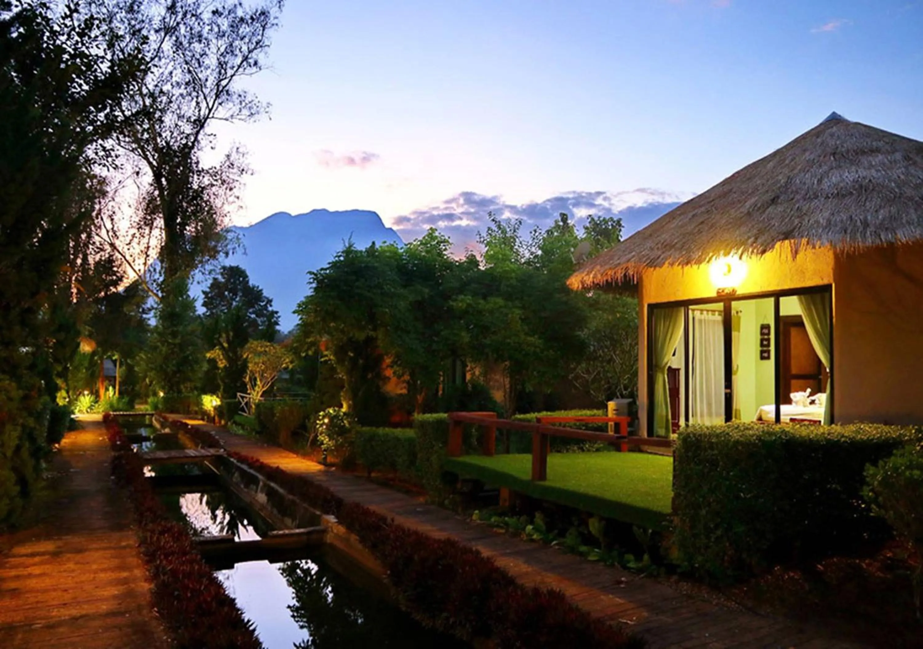 Garden in Aurora Resort Chiangdao