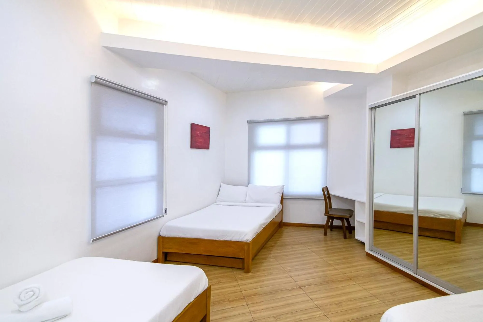 Bedroom, Bed in RiCio Haus