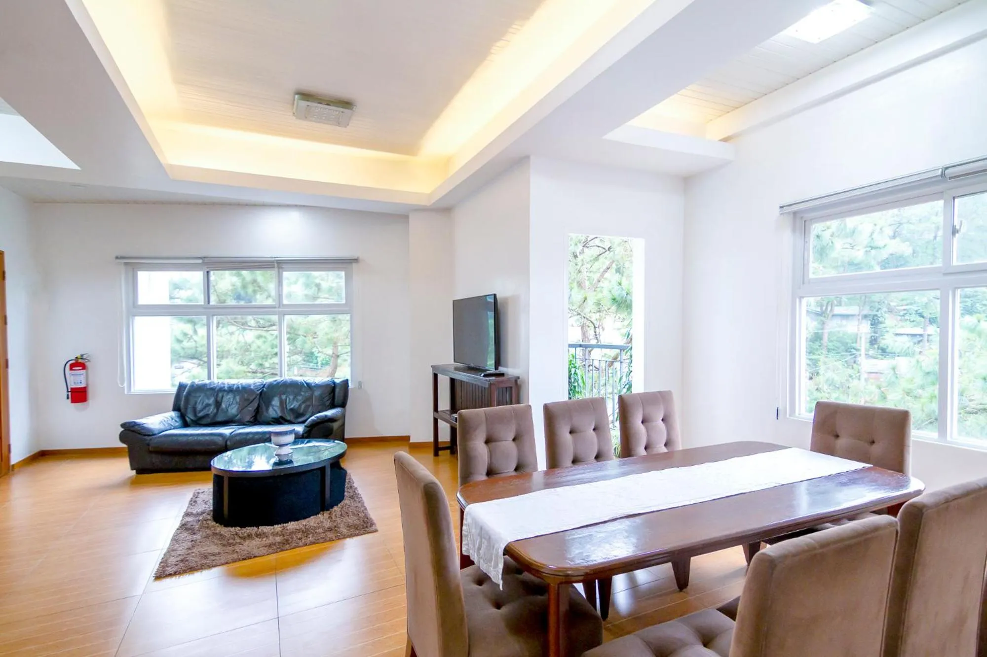 Living room in RiCio Haus