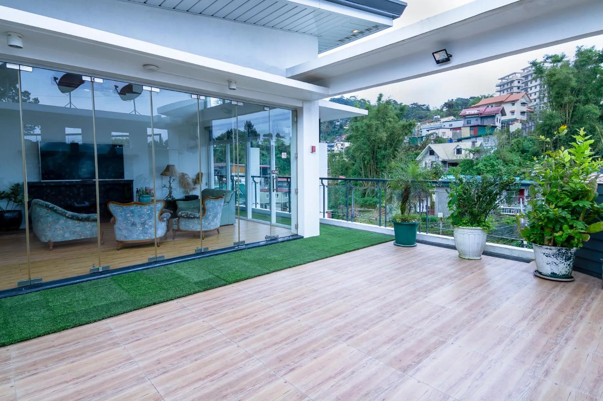 Balcony/Terrace in RiCio Haus